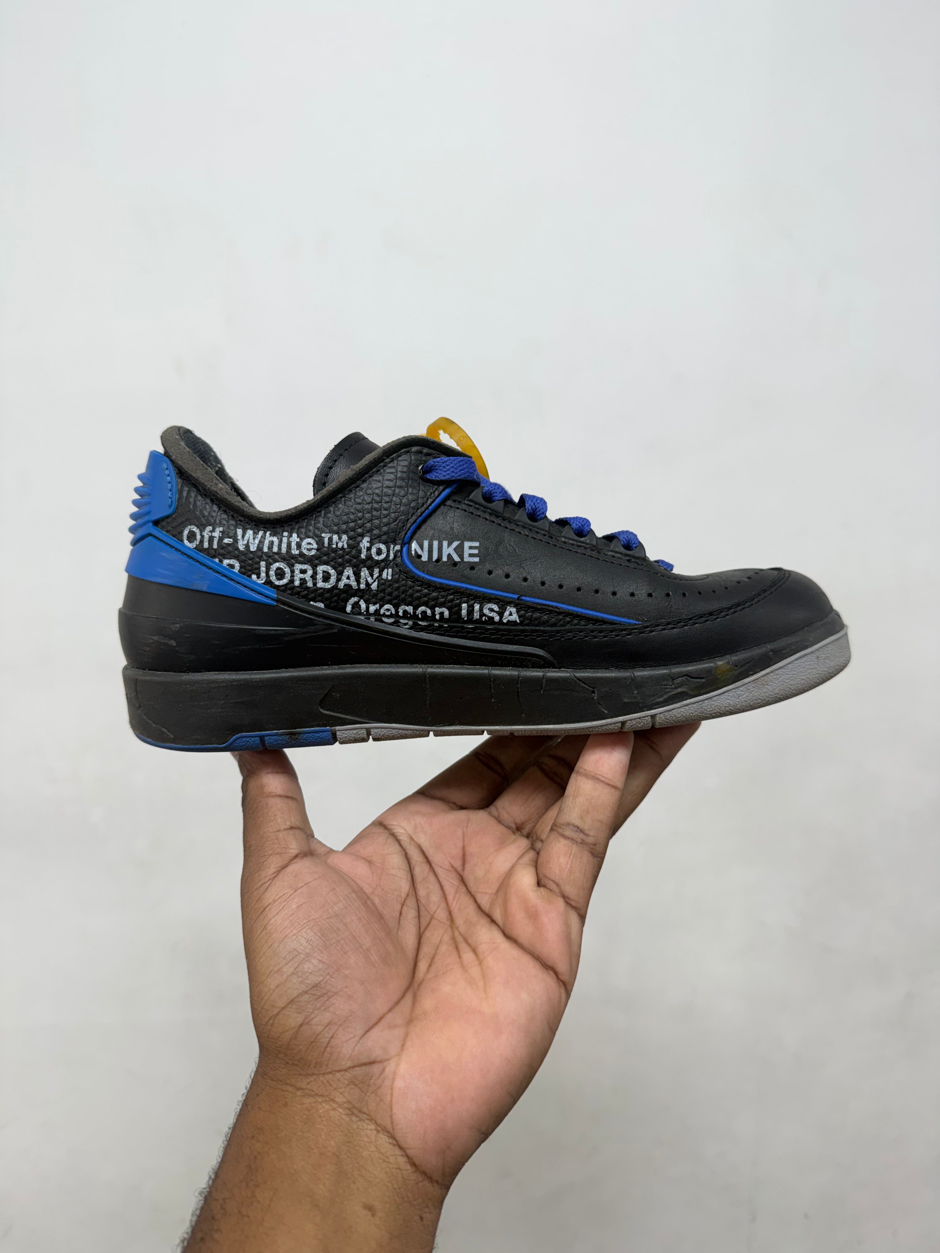 Jordan 2 Off White Black Sneakers