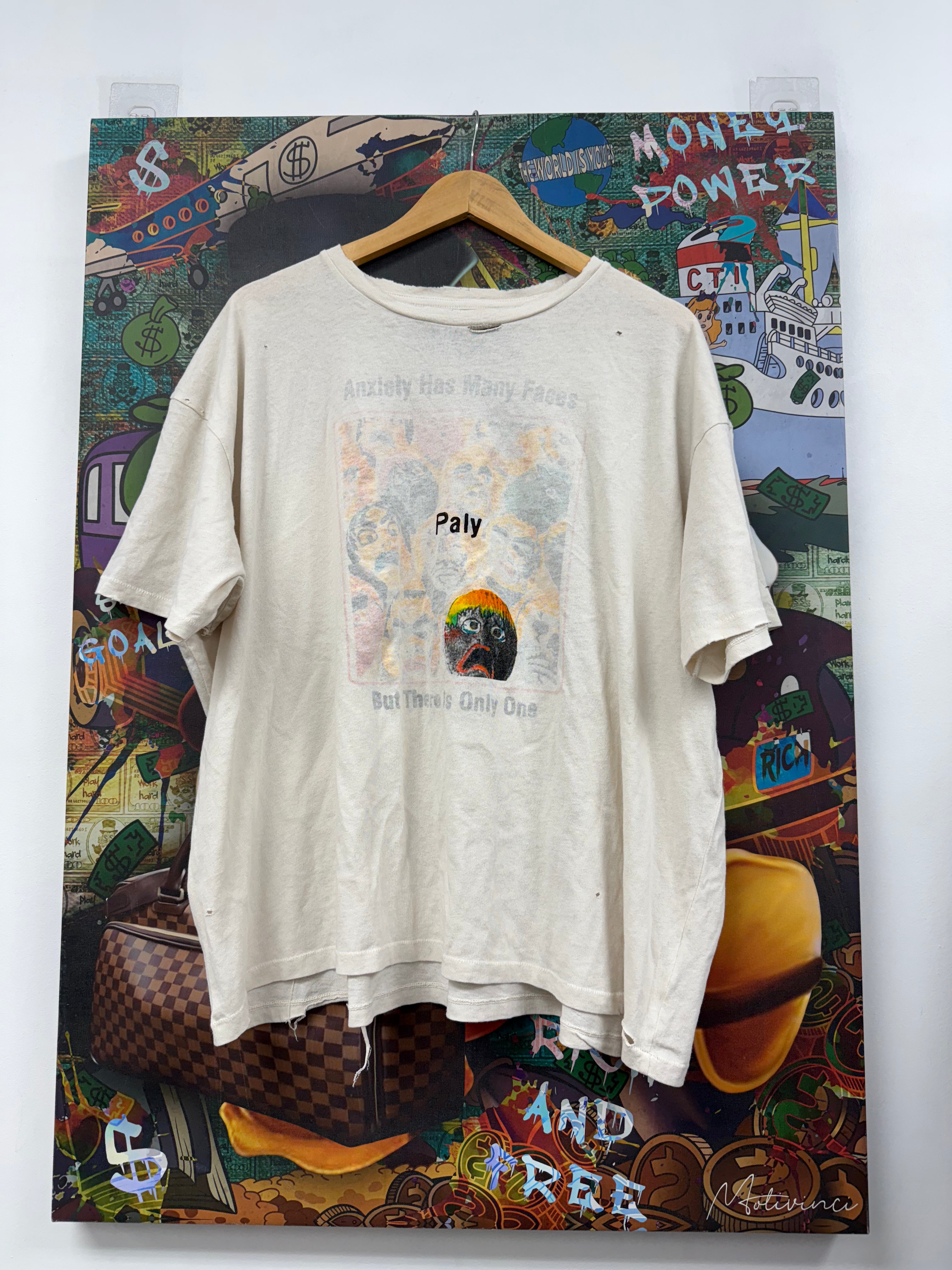 Paly Cream Anxiety Tee