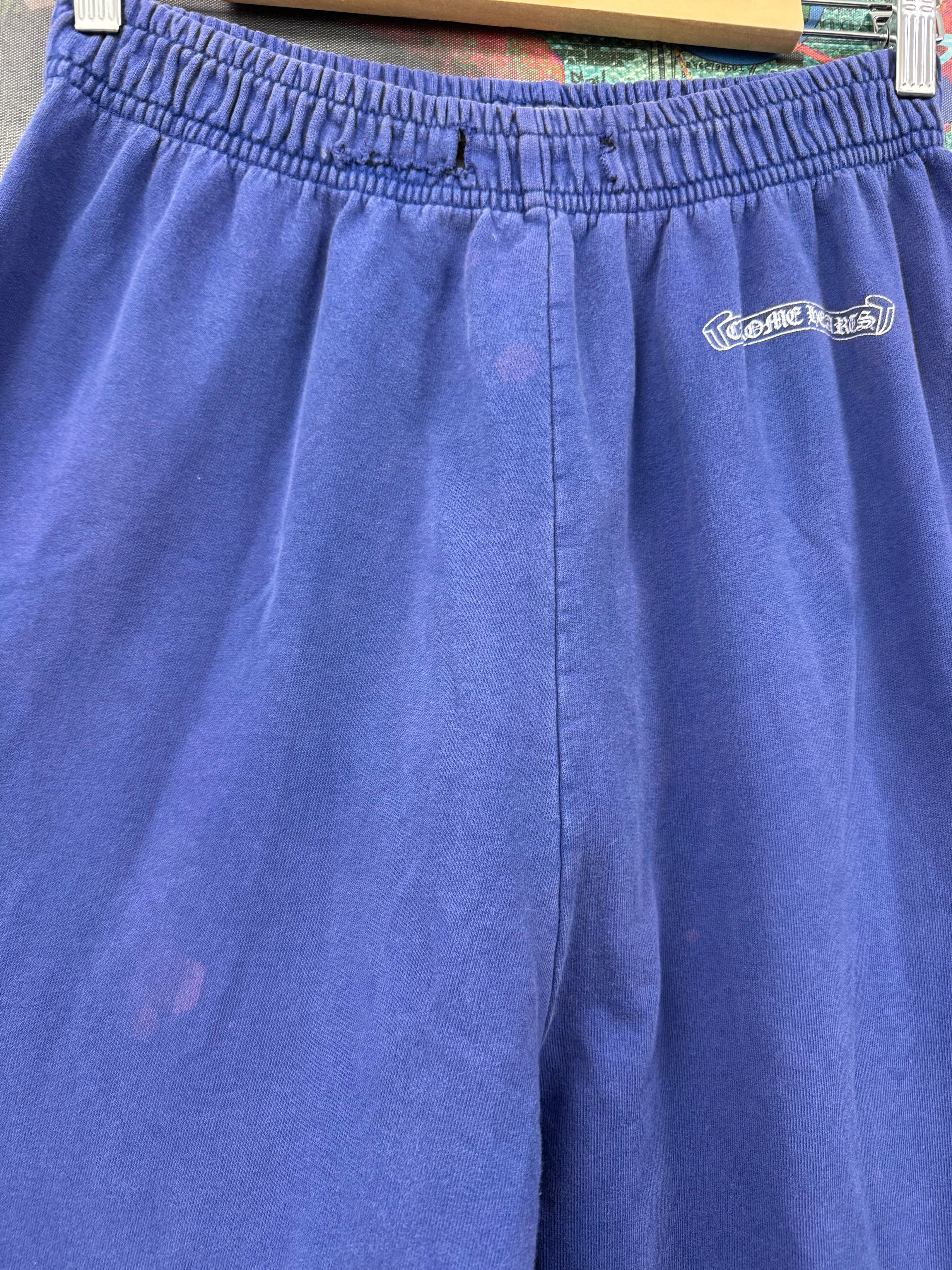 Chrome Hearts Matty Boy Blue Flames Sweats Sweats