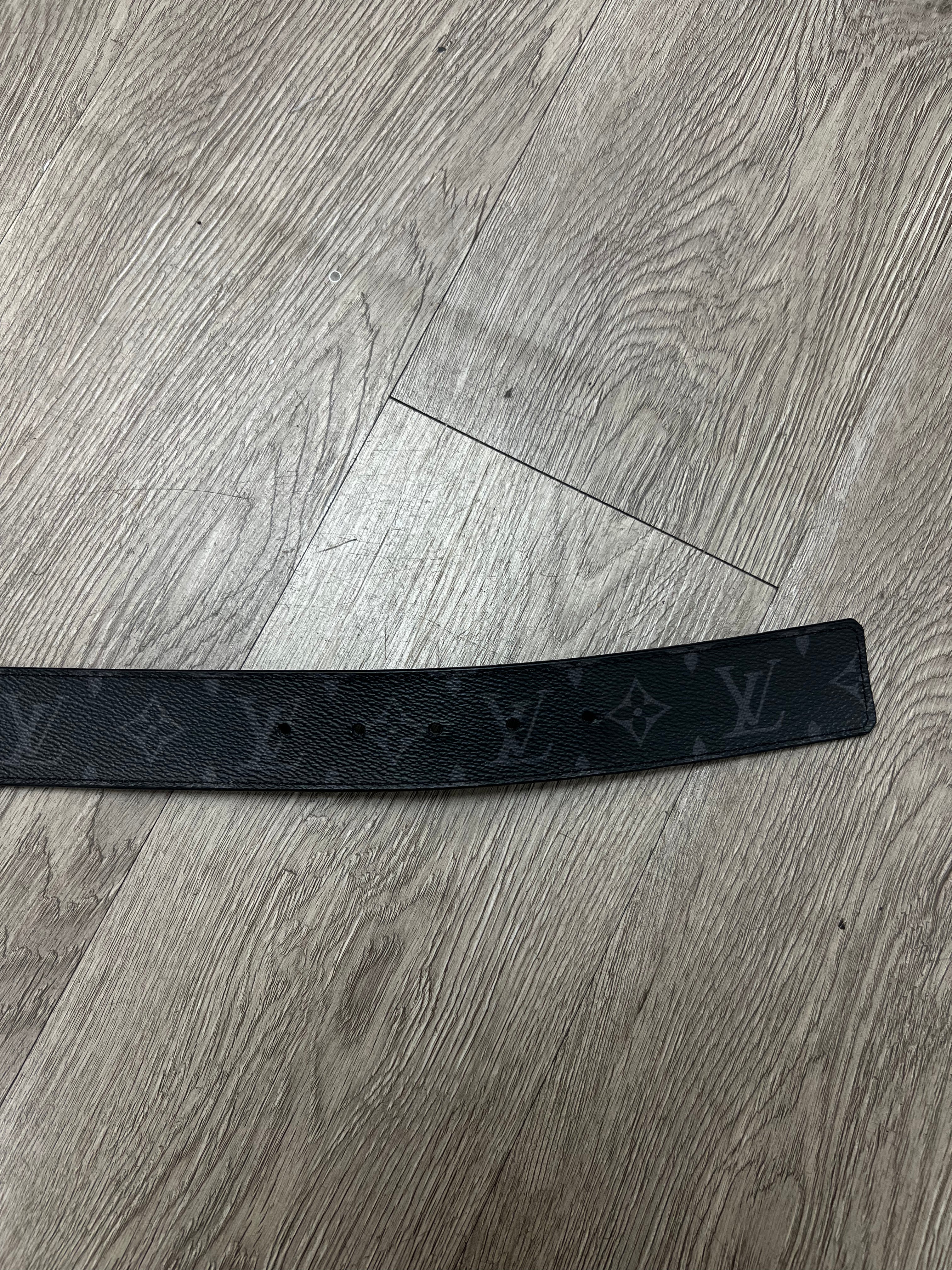 Louis Vuitton Black Monogram Belt