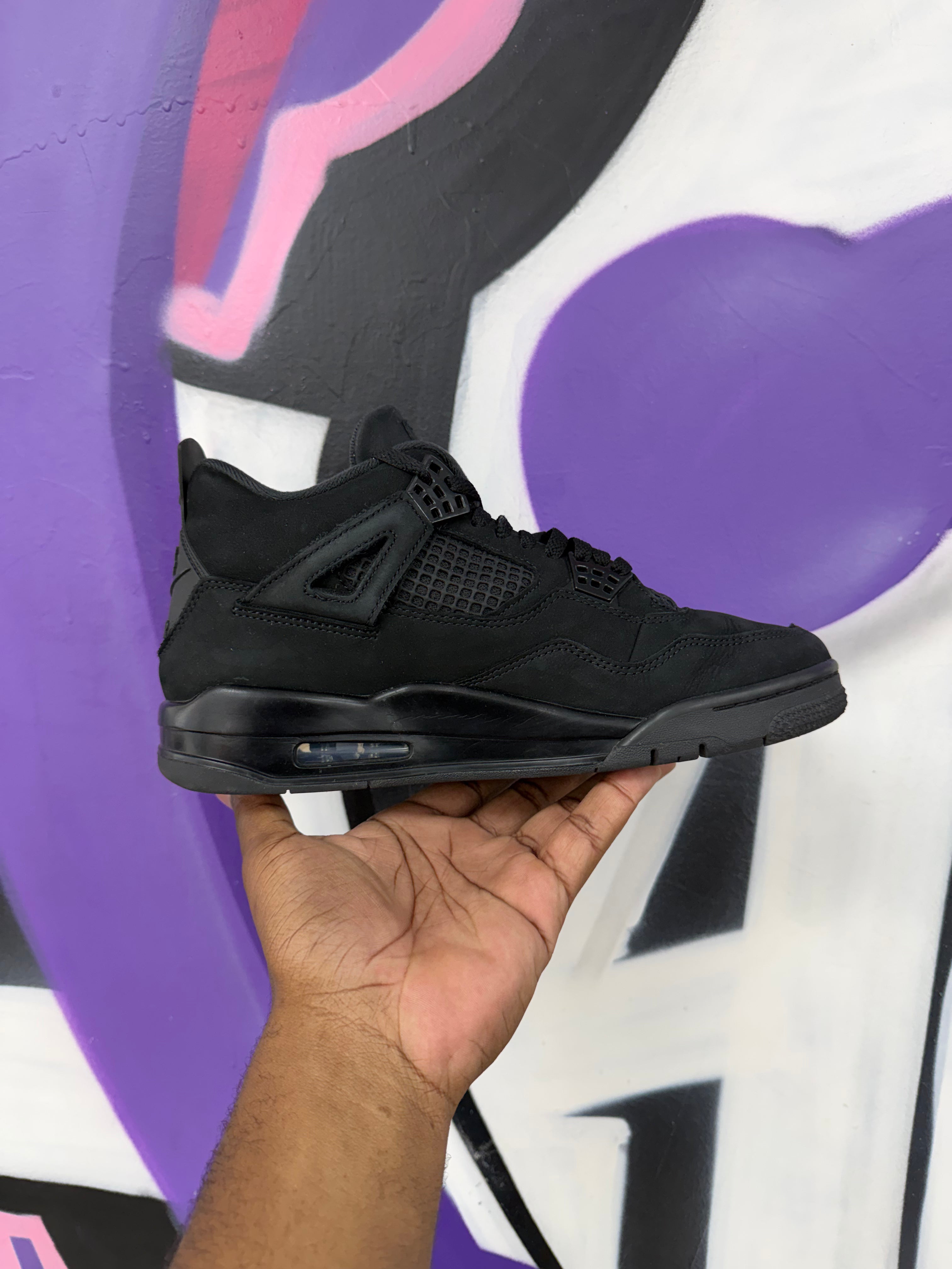 Jordan 4 Black Cat Sneakers