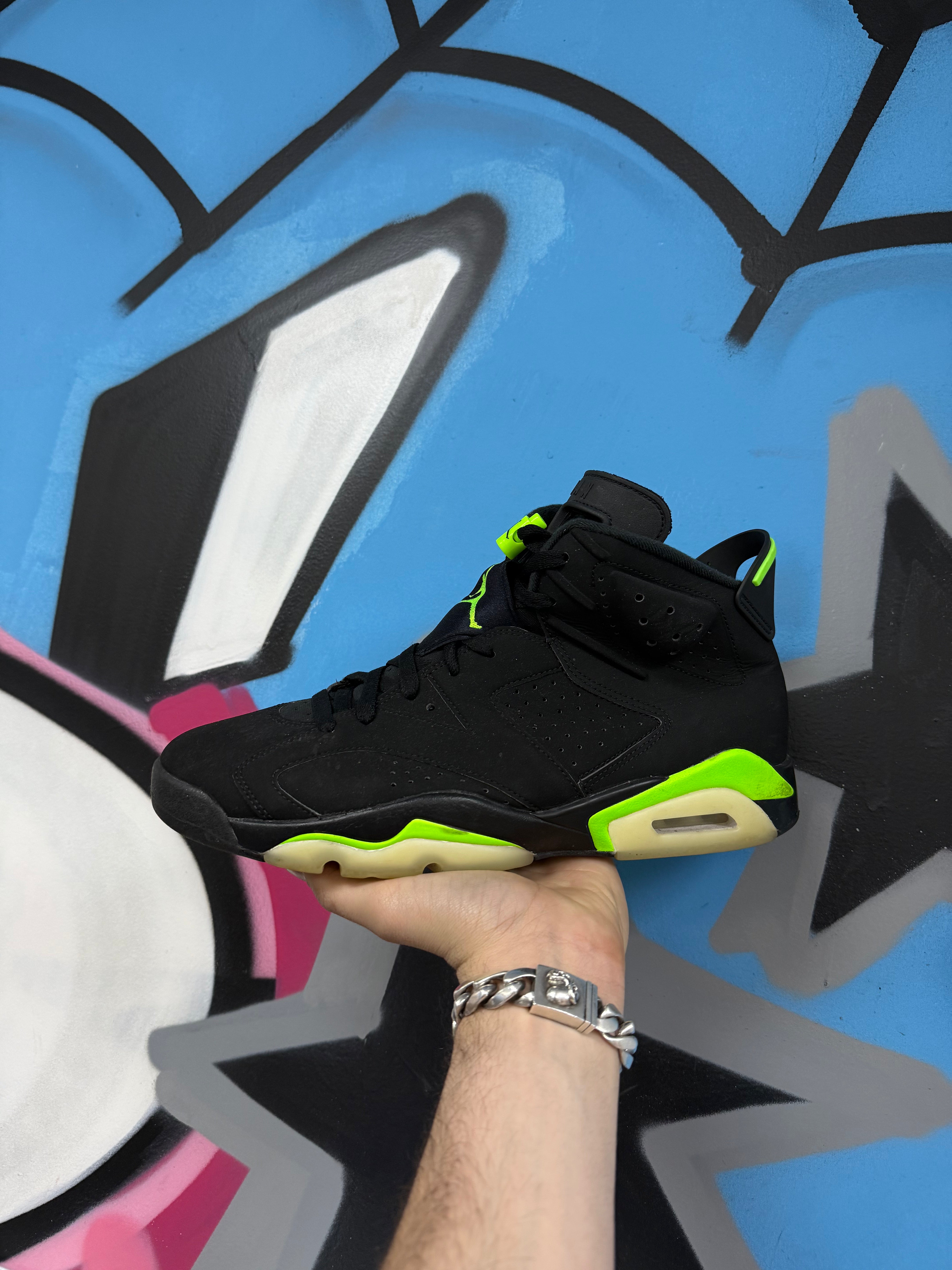 Jordan 6 Electric Green Sneakers