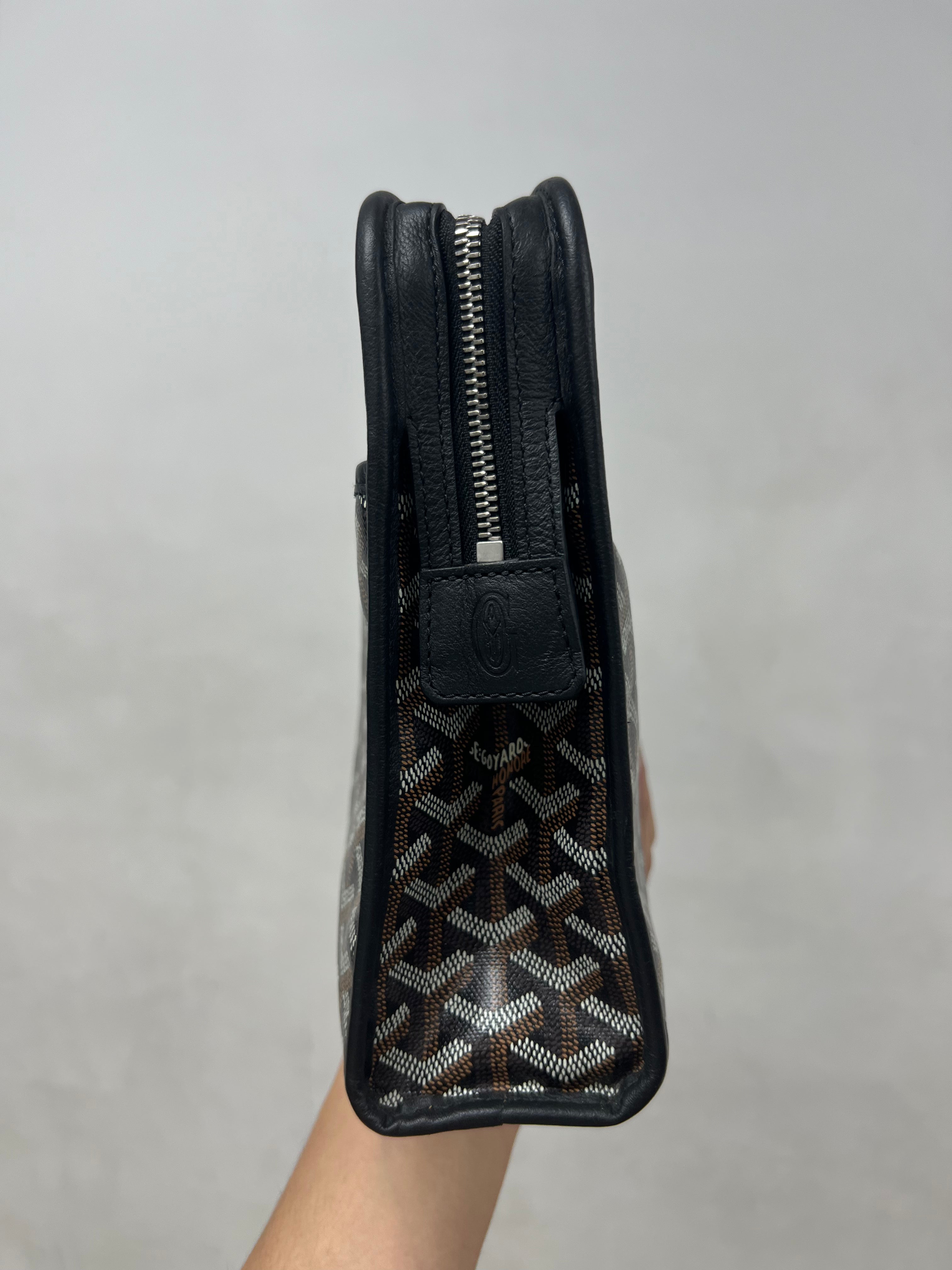 Goyard Jouvence MM Black W Strap Bag