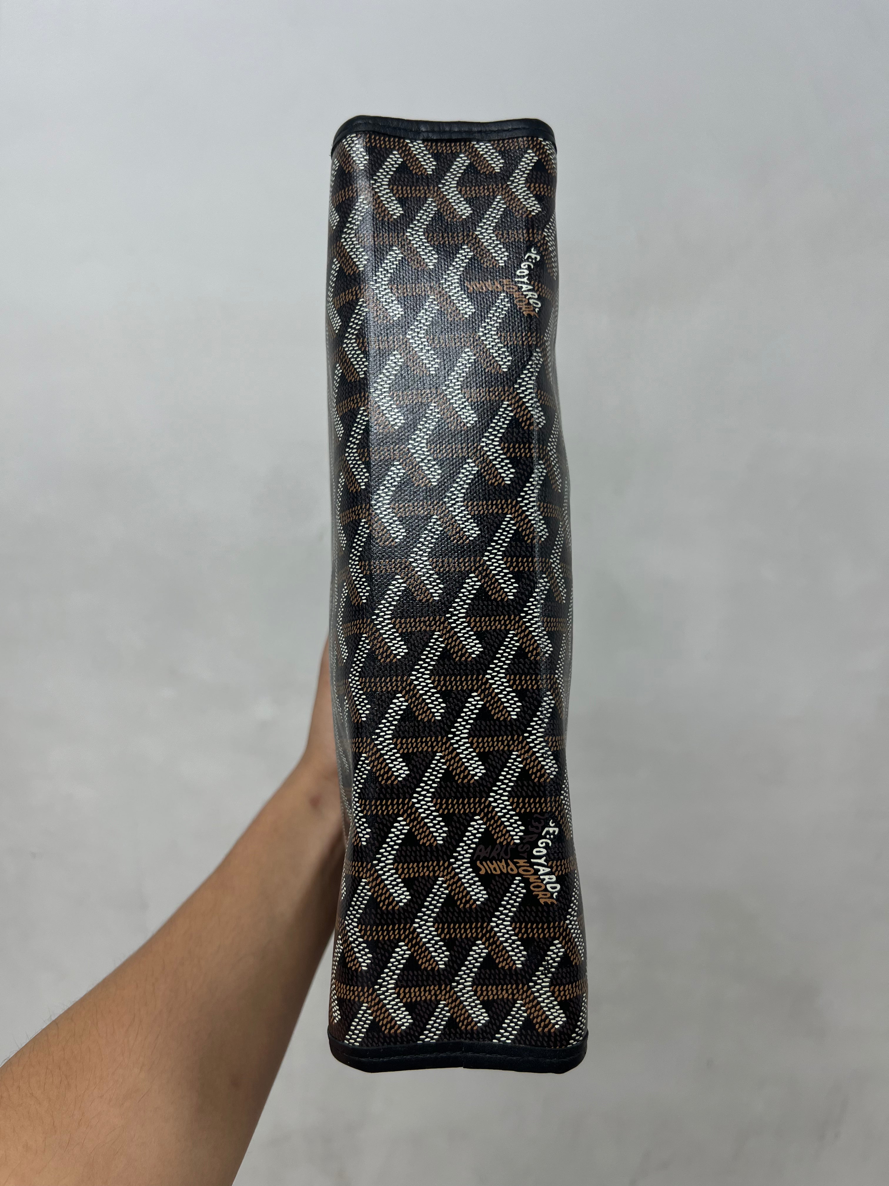 Goyard Jouvence MM Black W Strap Bag