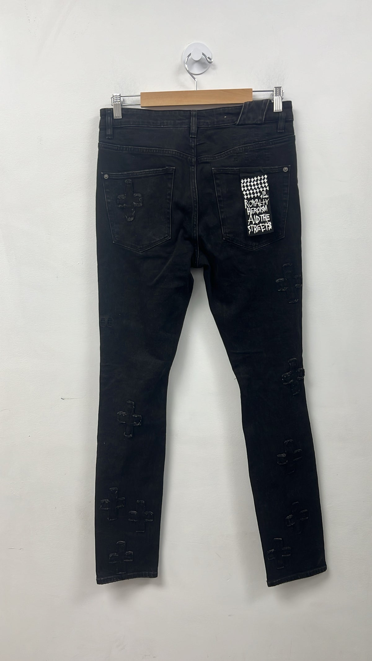 Ksubi Black Ripped Jeans