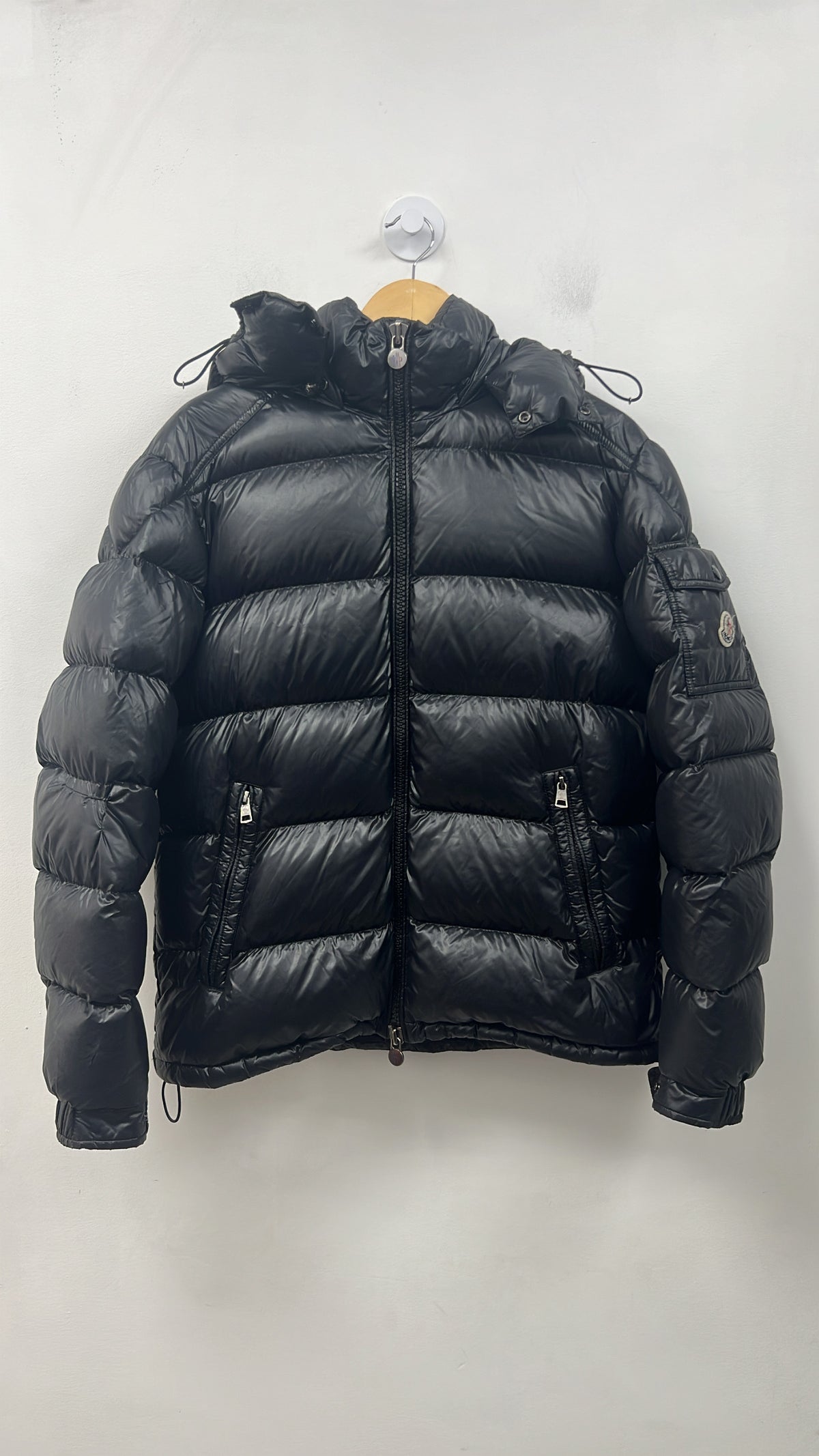 Moncler Black Maya Puffer Jacket