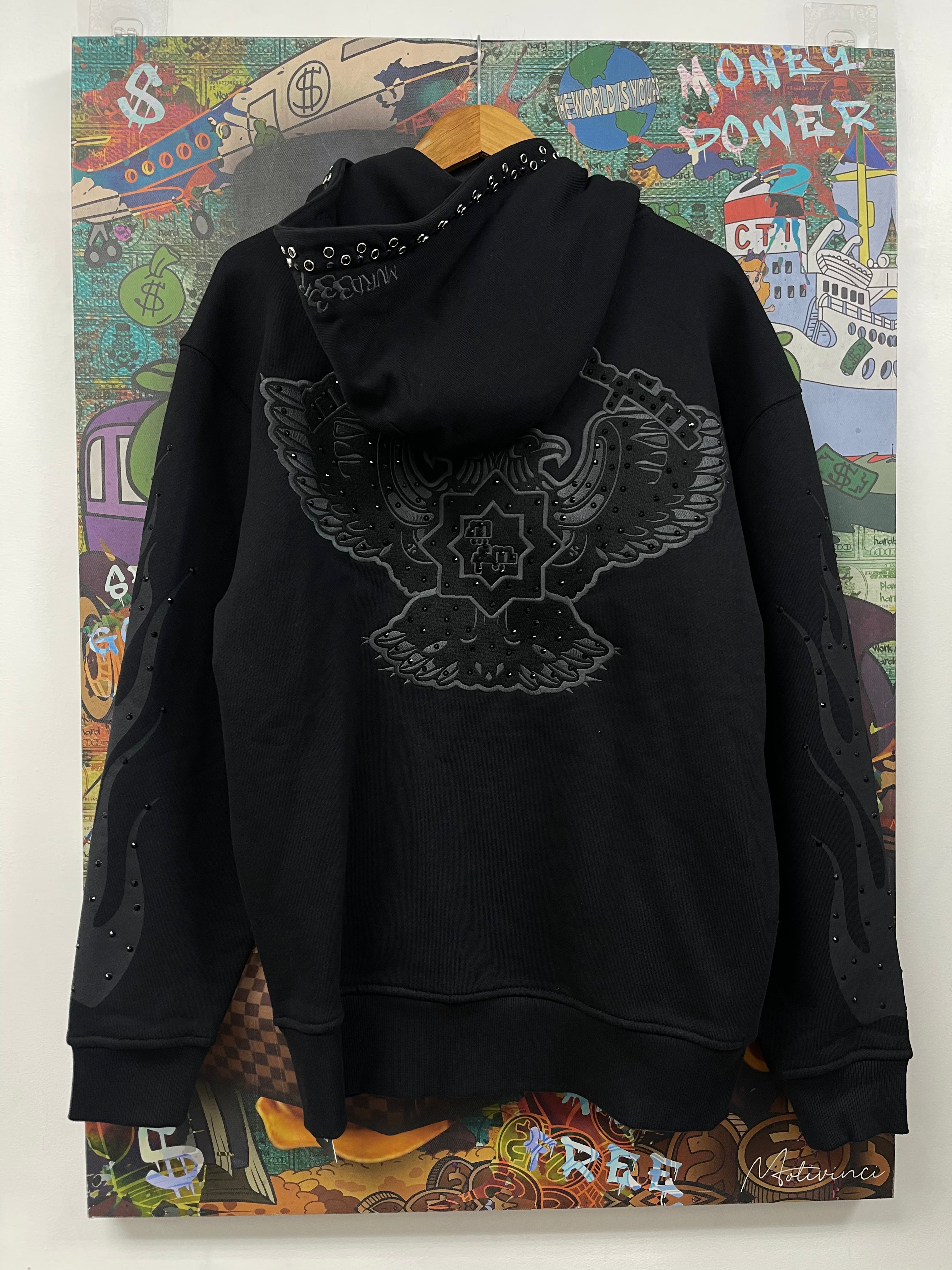 Murder FM Black Chopper Zip Up