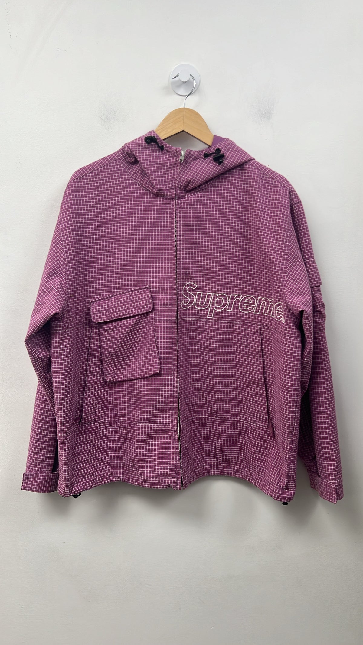 Supreme Purple Ripstop Utility SS20 Jacket