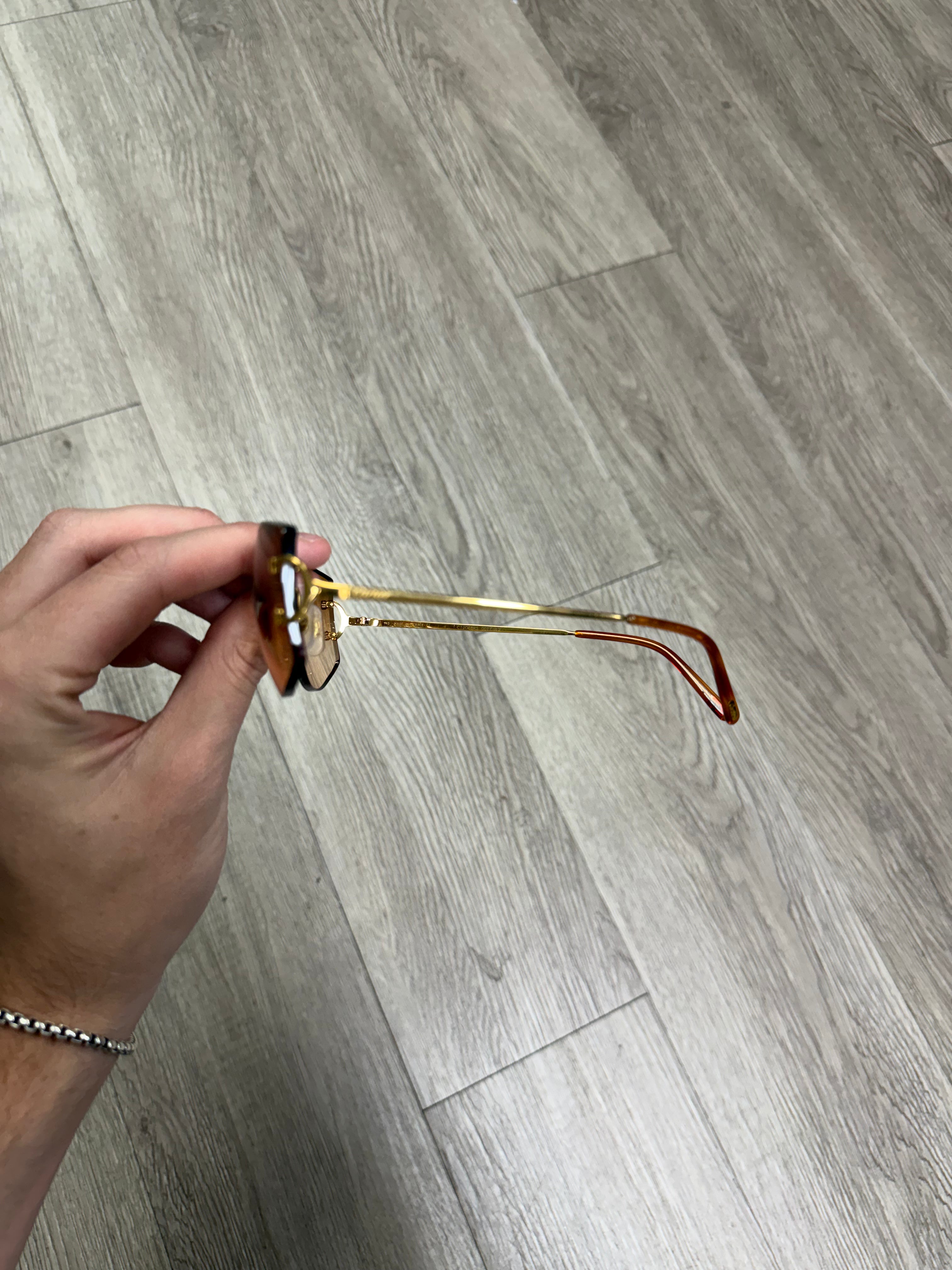 Cartier Oval Lens C-Wire Sunglasses