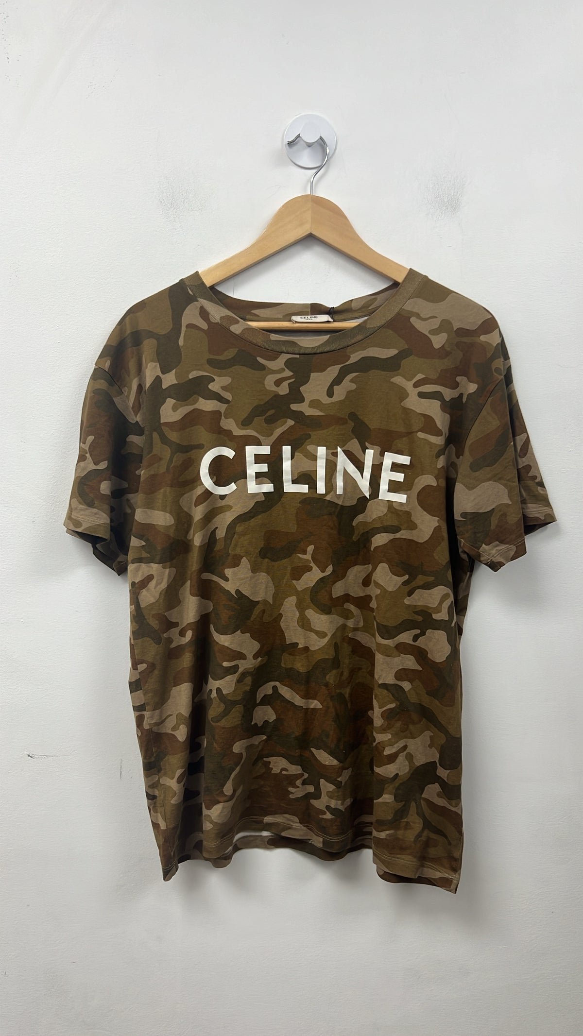 Celine Tan Camo Core Logo Tee