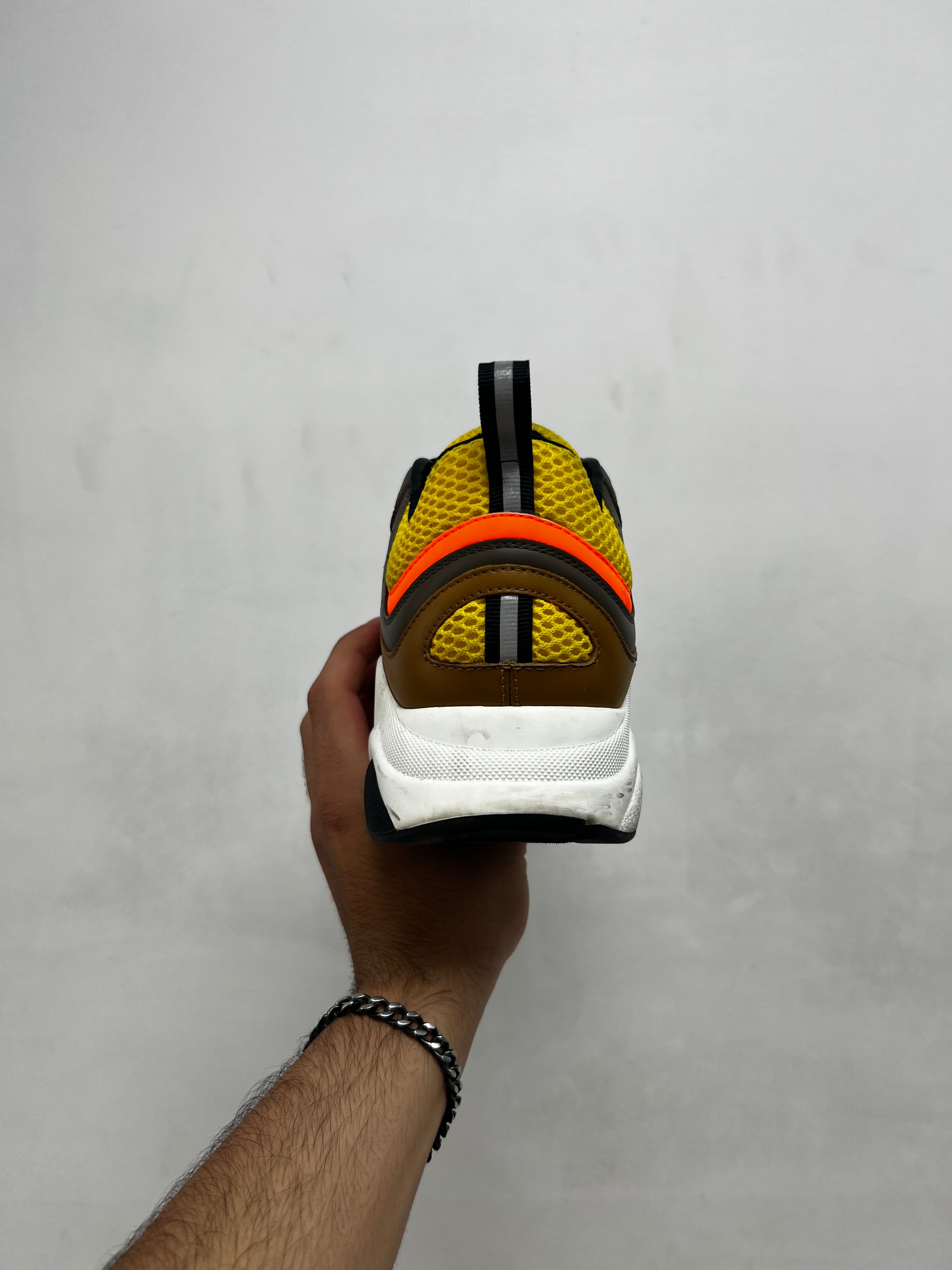 Dior B22 Brown Yellow Orange Sneakers