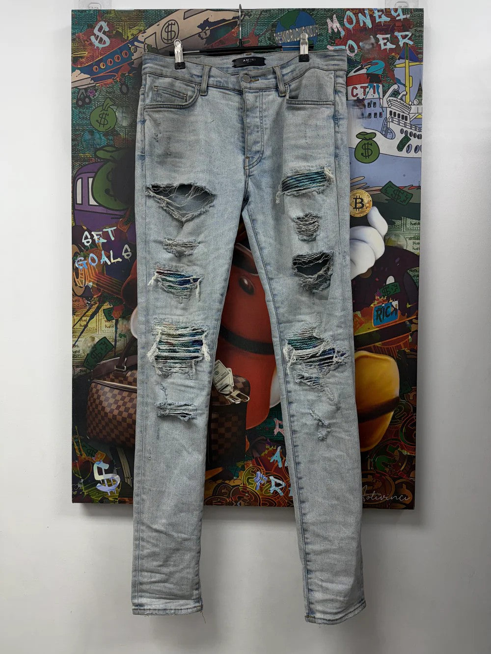 Amiri Aqua Thraser Lightwash Jeans