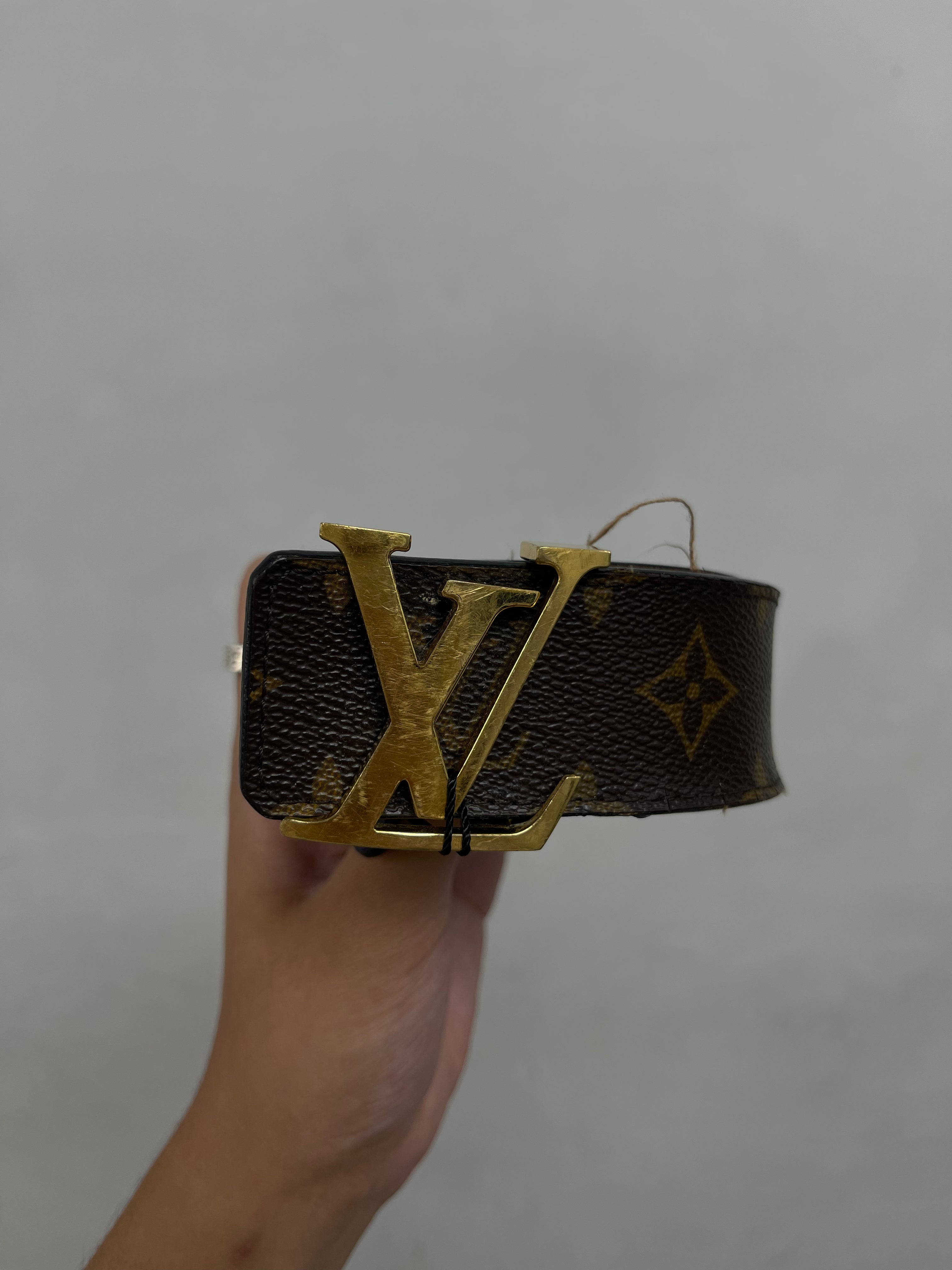 Louis Vuitton Brown Monogram Belt