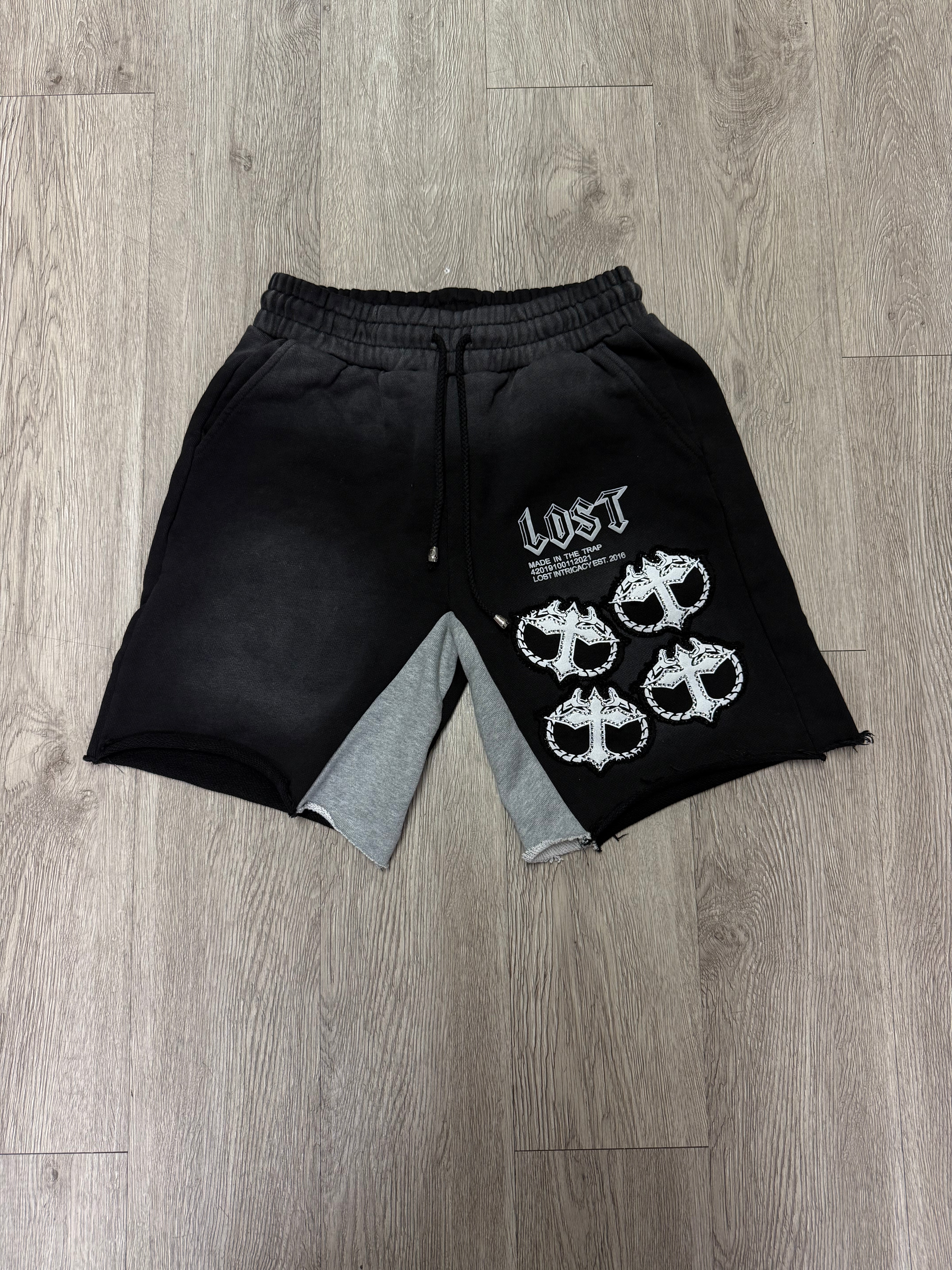 Lost Intricacy Black MITT Shorts