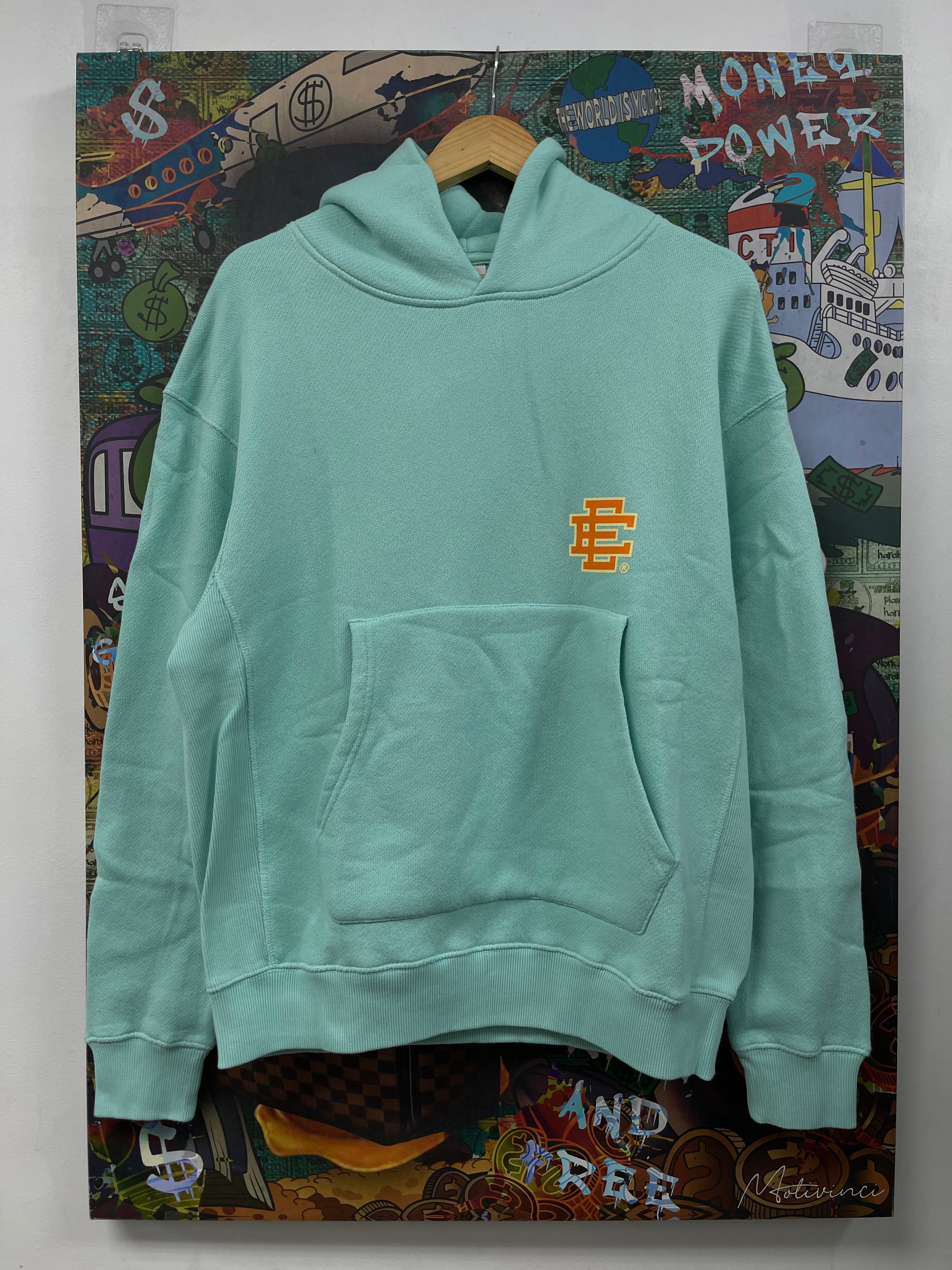 Eric Emanuel Tiffany Blue Orange Basics Hoodie