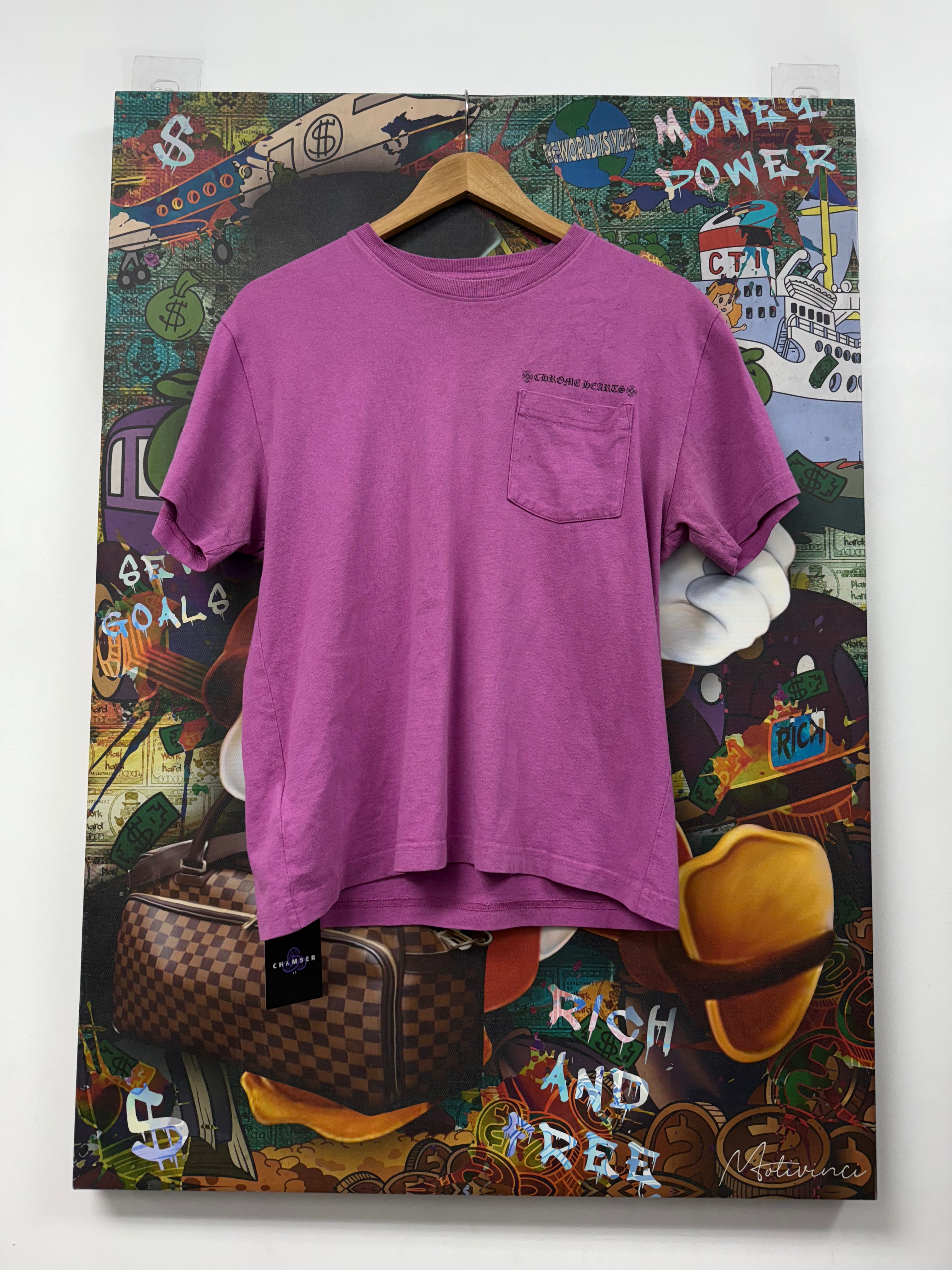 Chrome Hearts Matty Boy Purple Web Tee