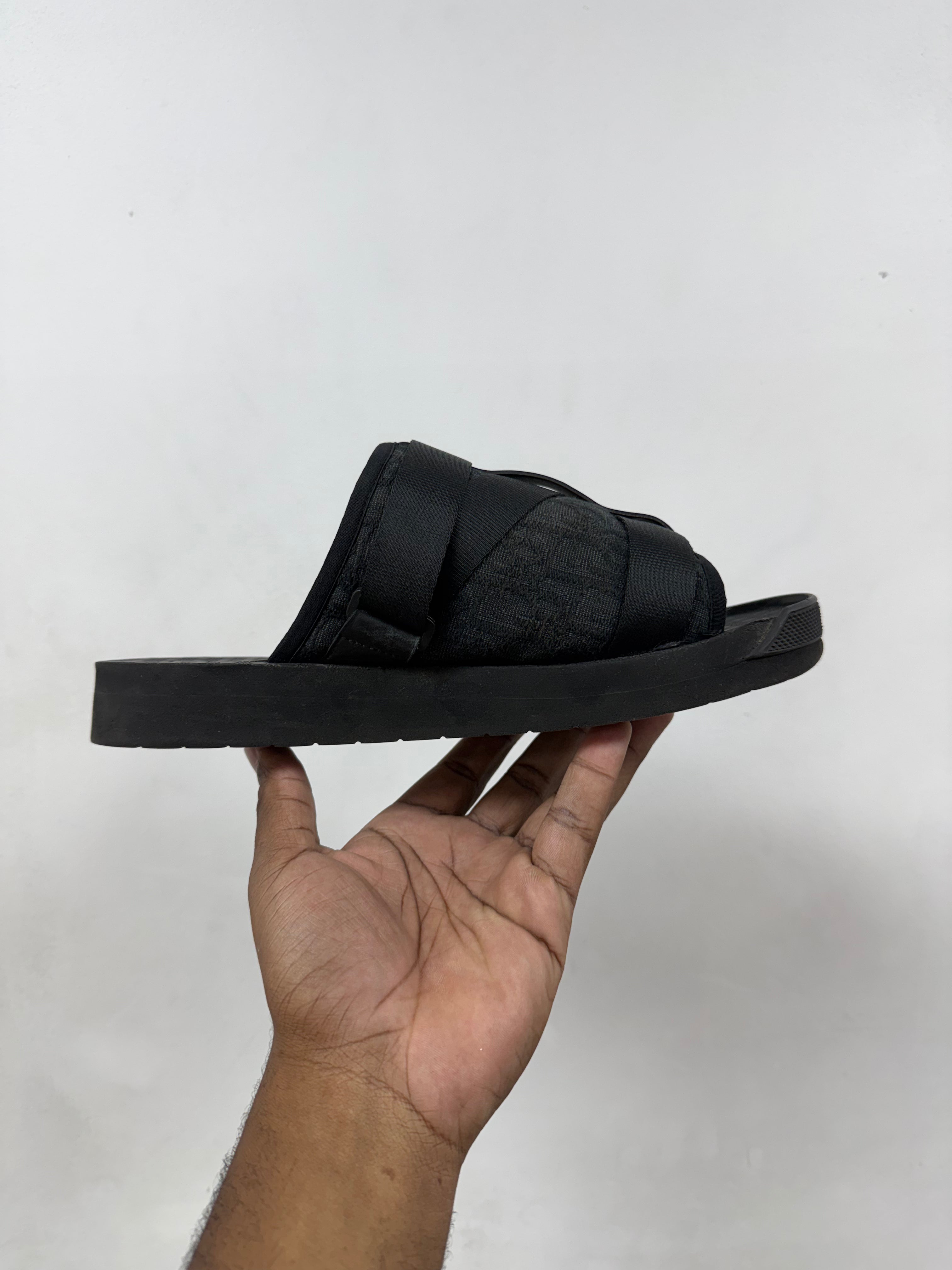 Dior Triple Black Slides