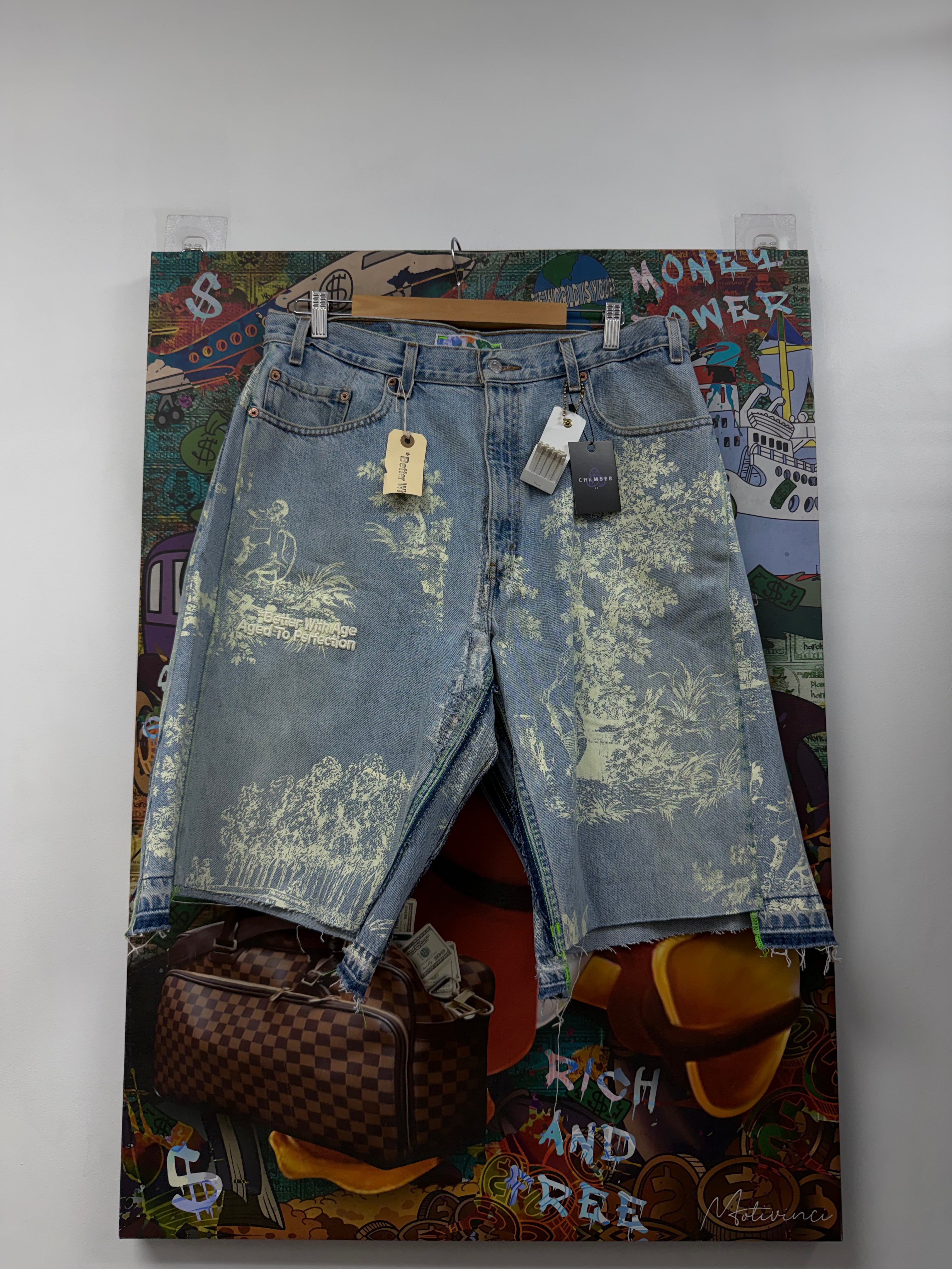 Better With Age Light Wash Tereasa Shorts