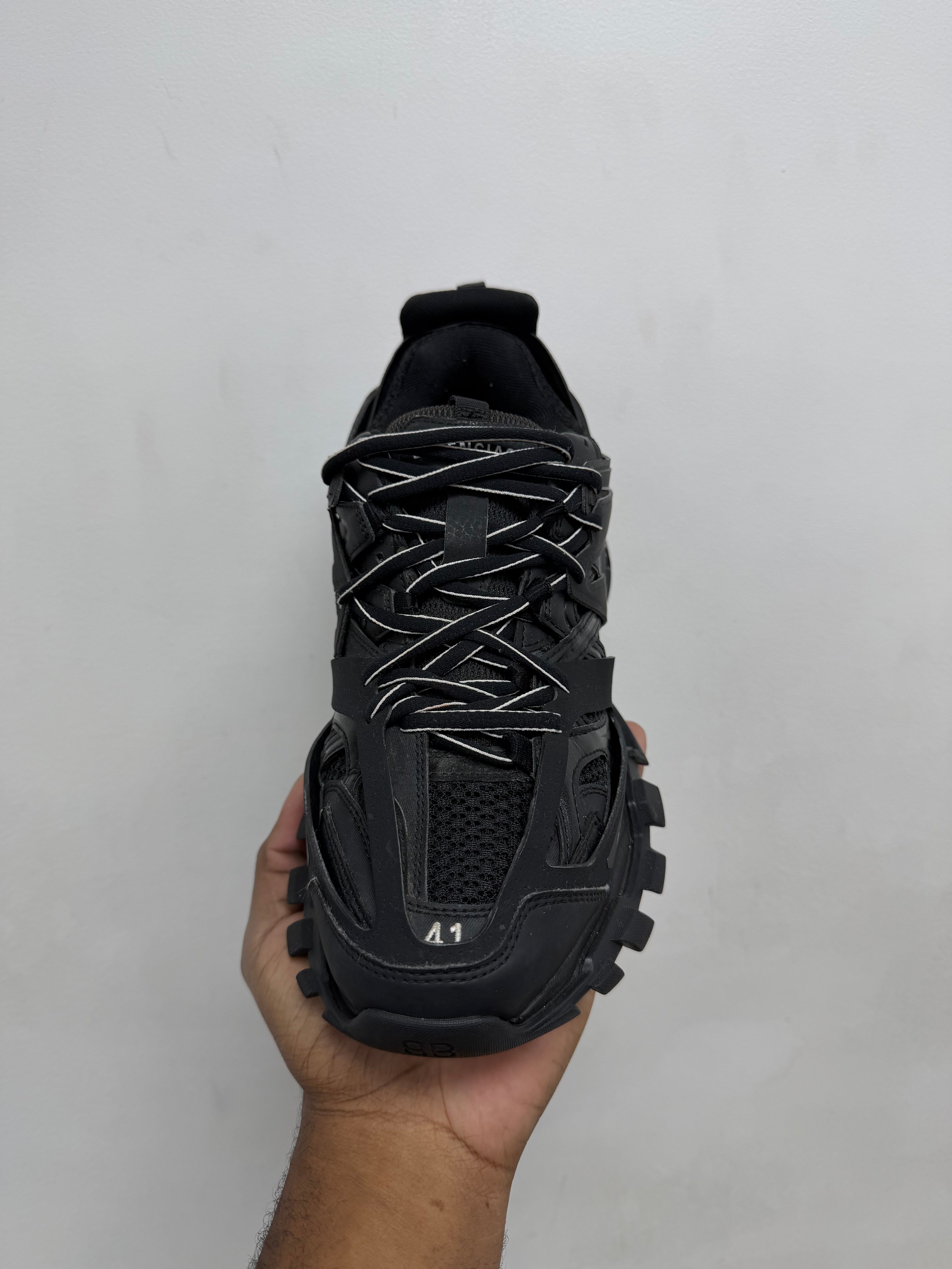 Balenciaga Black Black Track Sneakers