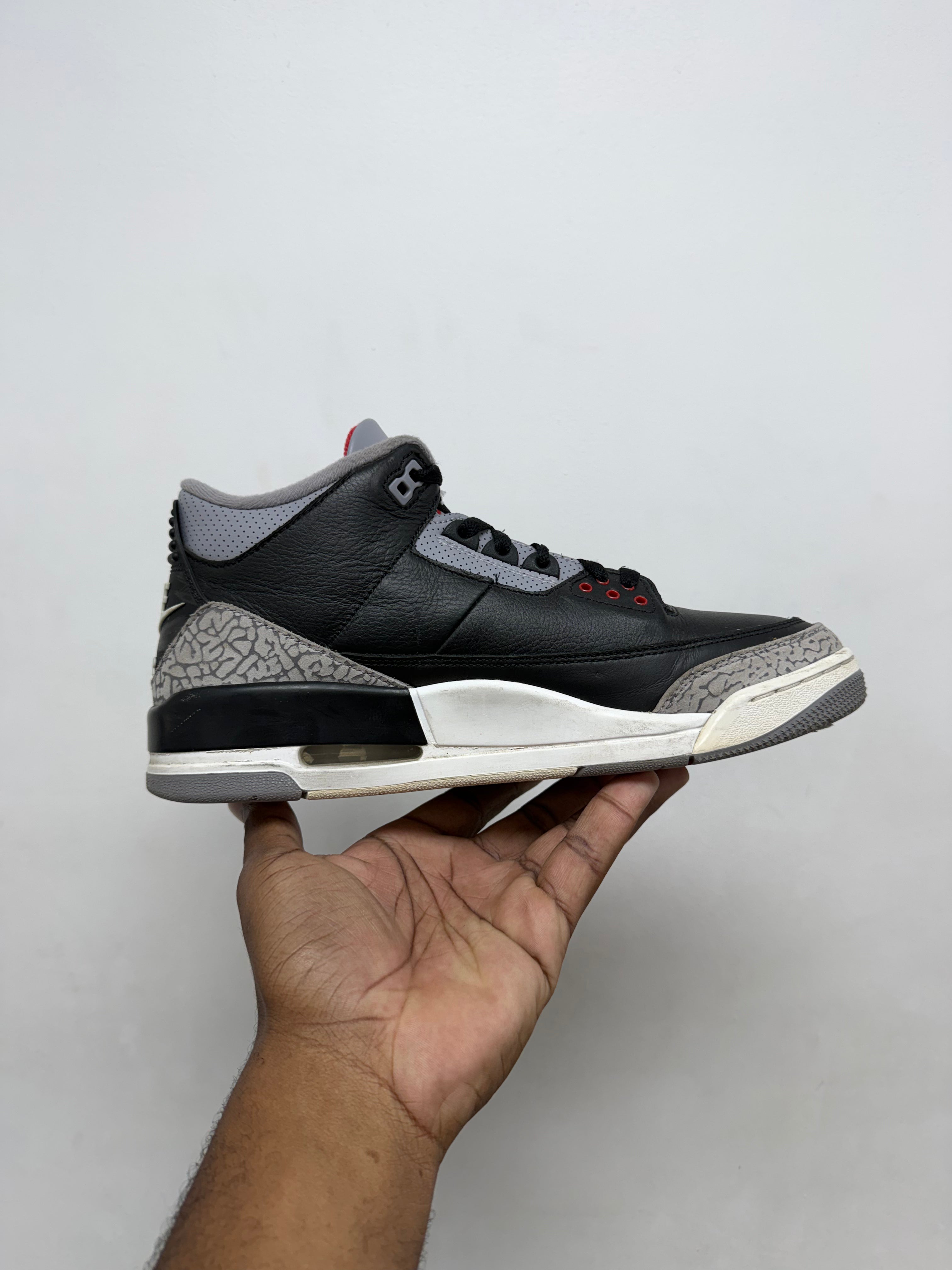 Jordan 3 Black Cement Sneakers