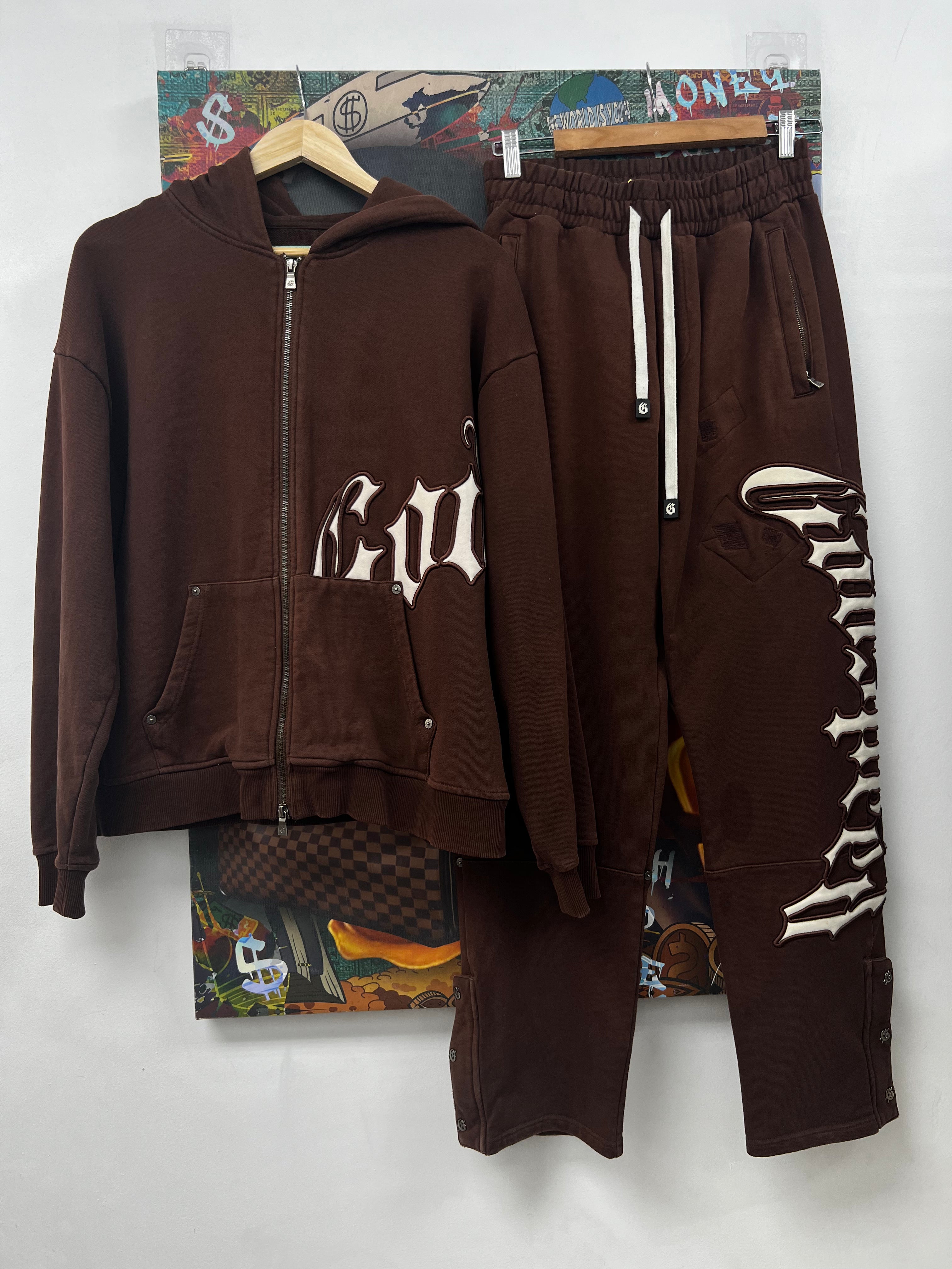 Godspeed Brown Cream OG Sweatsuit