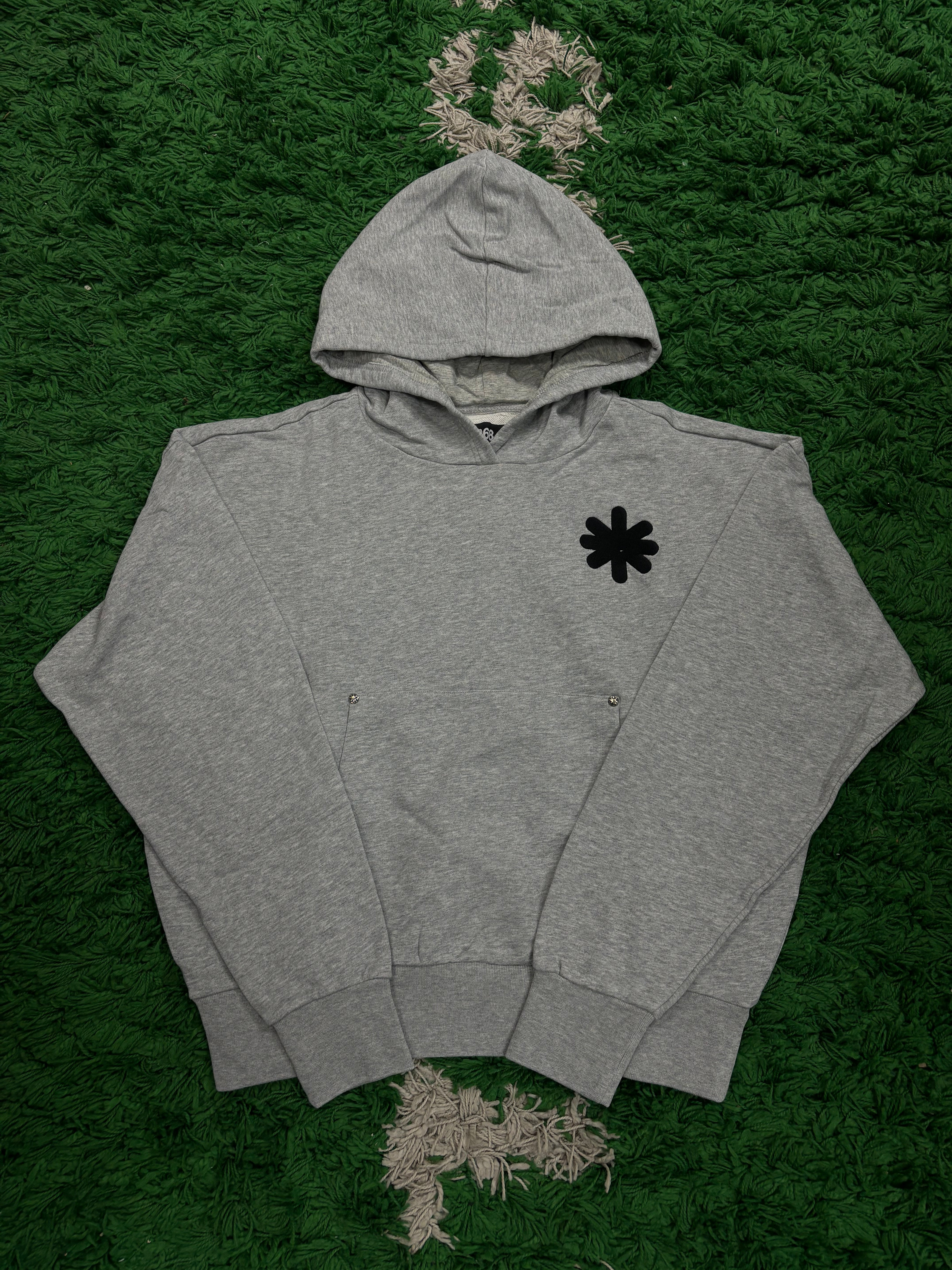 LOST SHDWS Single Layered Classic Grey Hoodie
