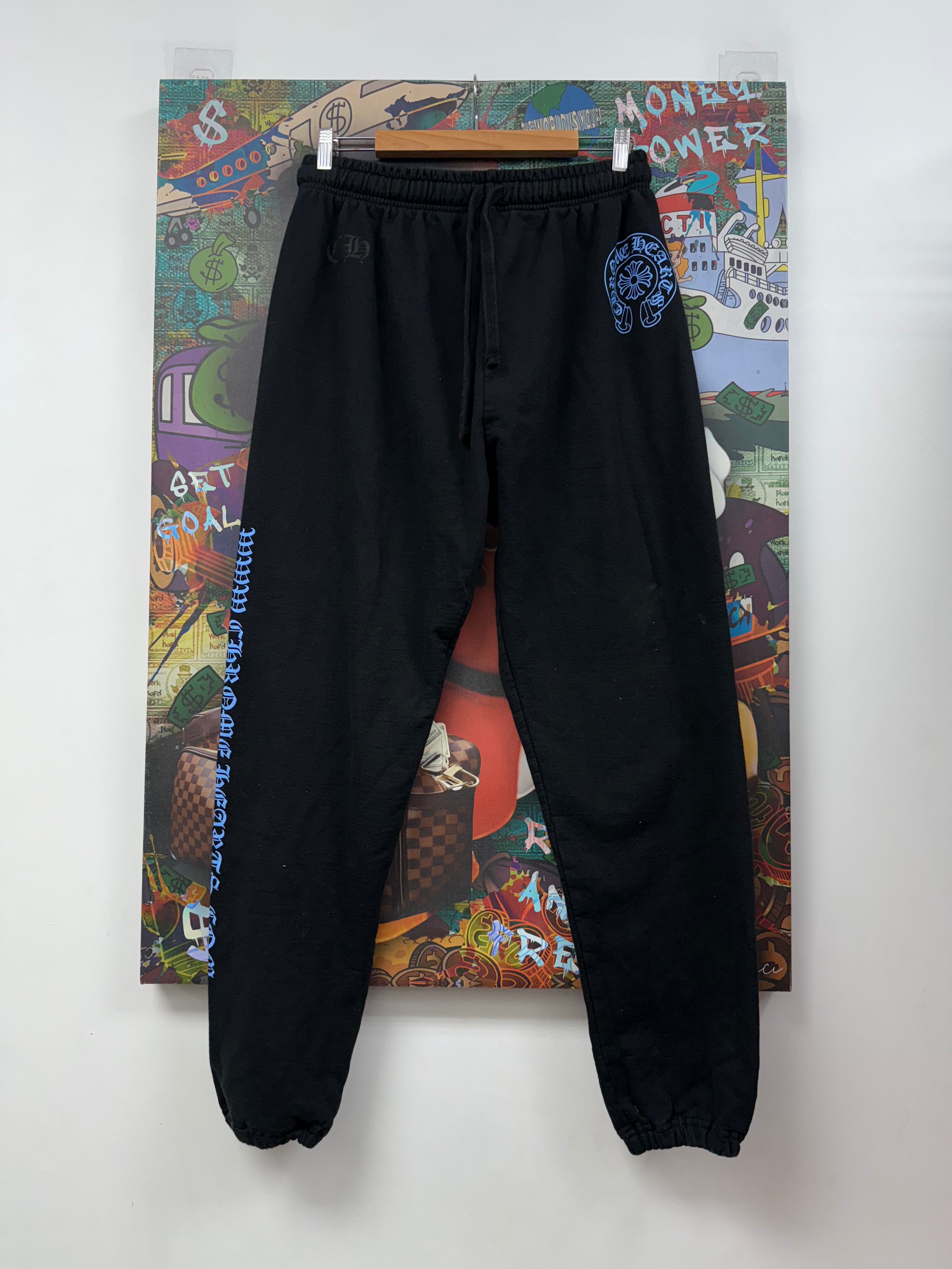 Chrome Hearts Black Baby Blue Online Sweats