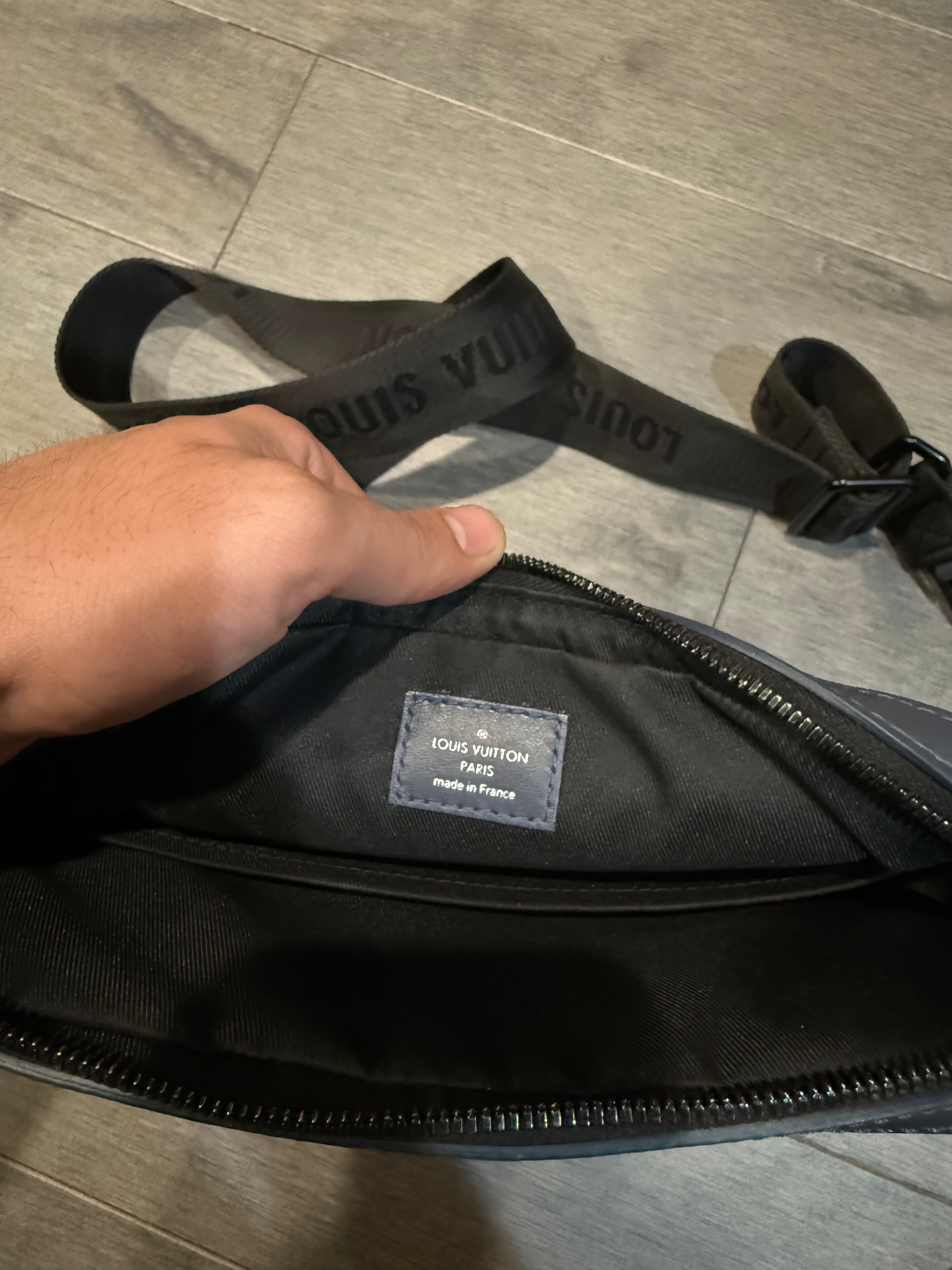 LV Blue Monogram Shoulder Bag Used OS N/A