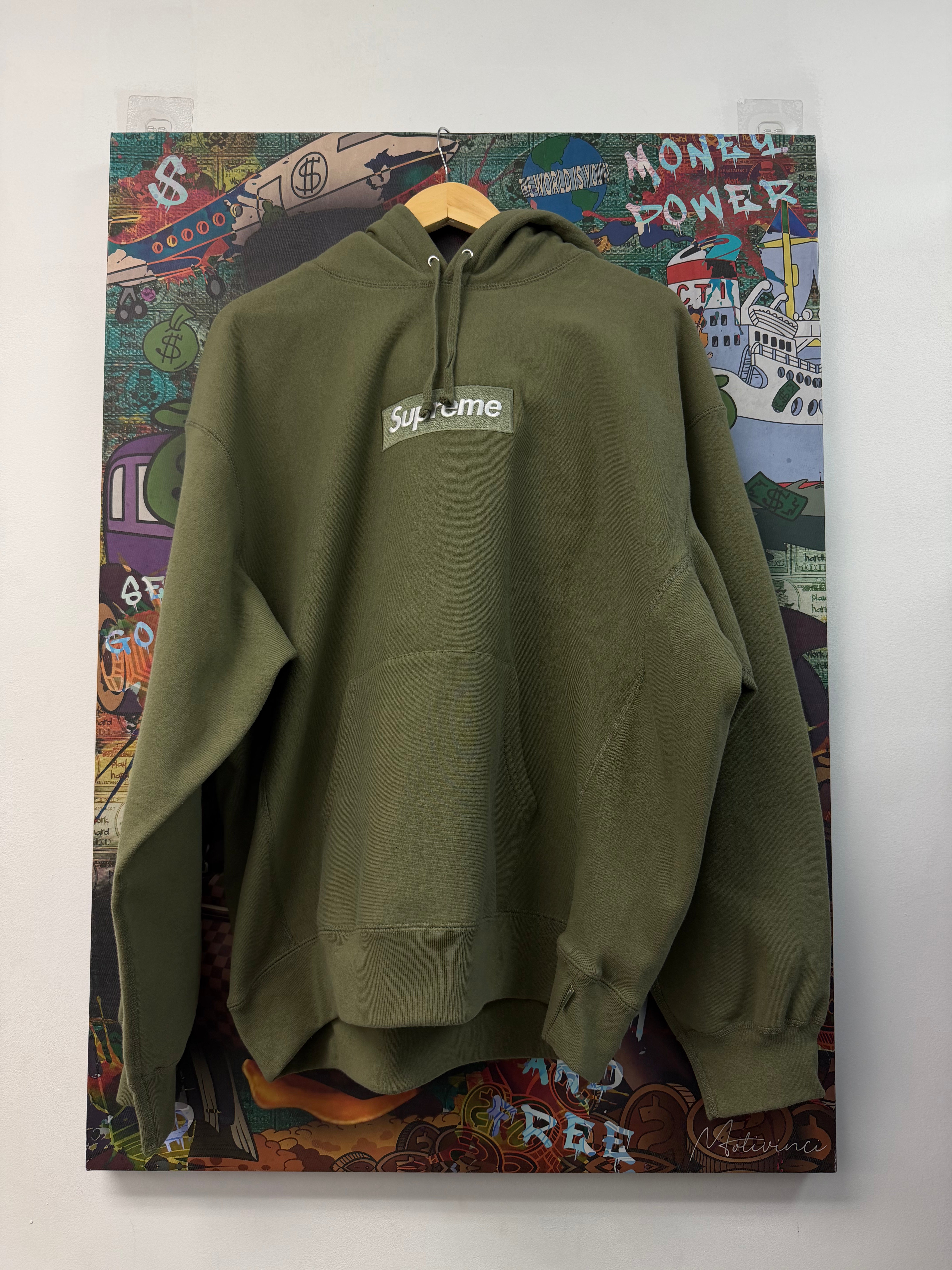 Supreme Olive Bogo Hoodie