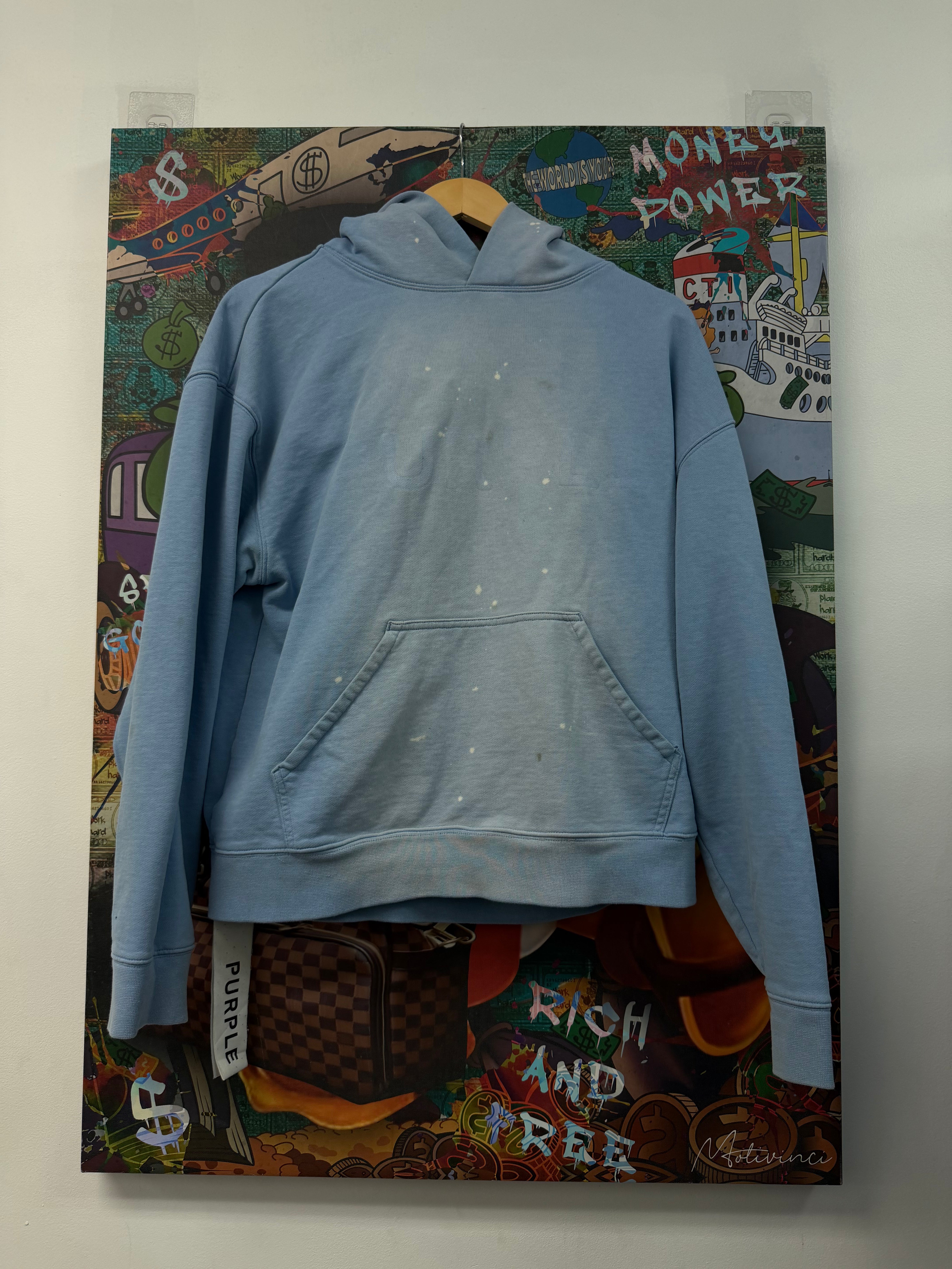 Purple Brand Baby Blue Red Hoodie