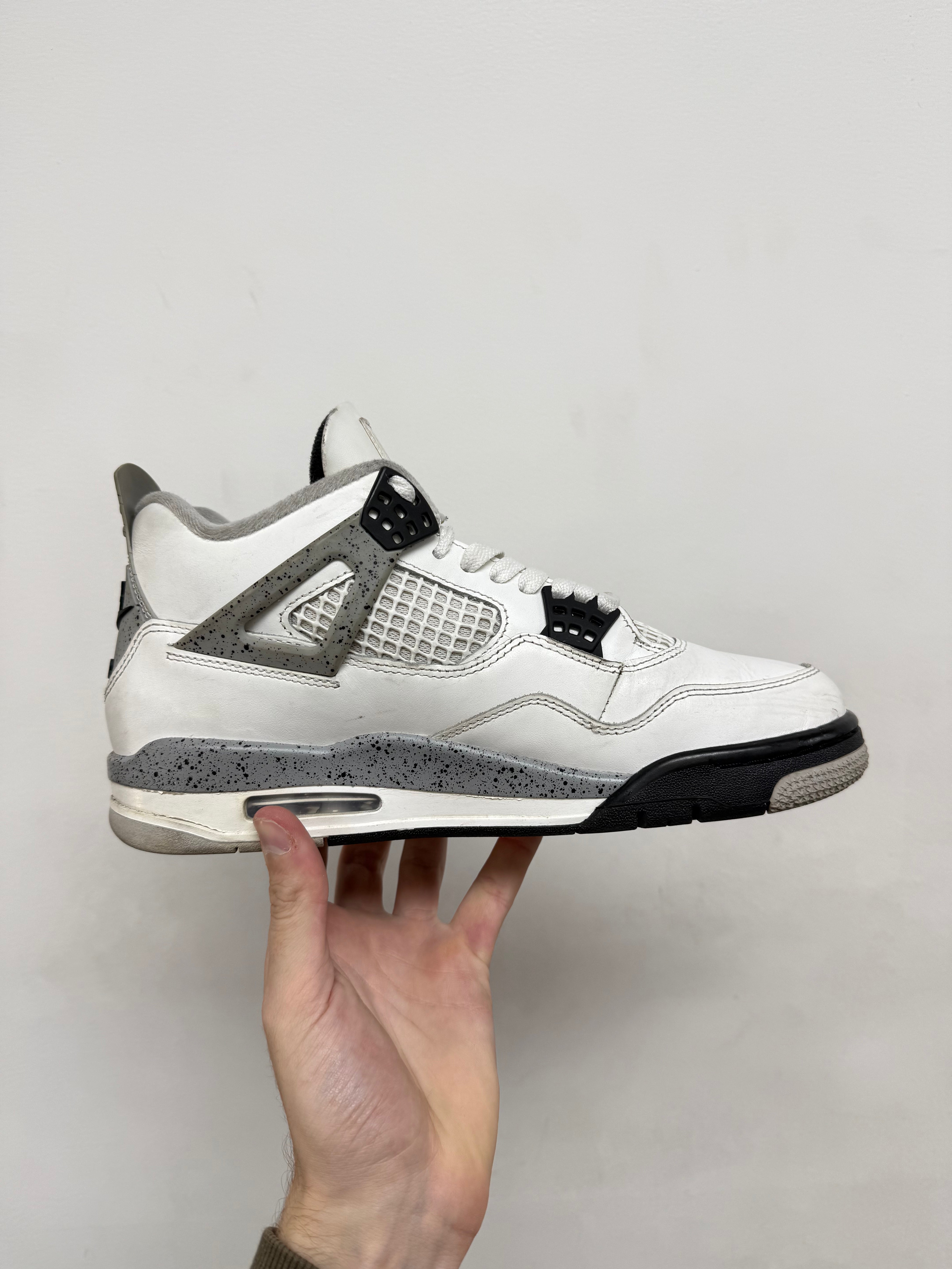 Jordan 4 White Cement Sneakers