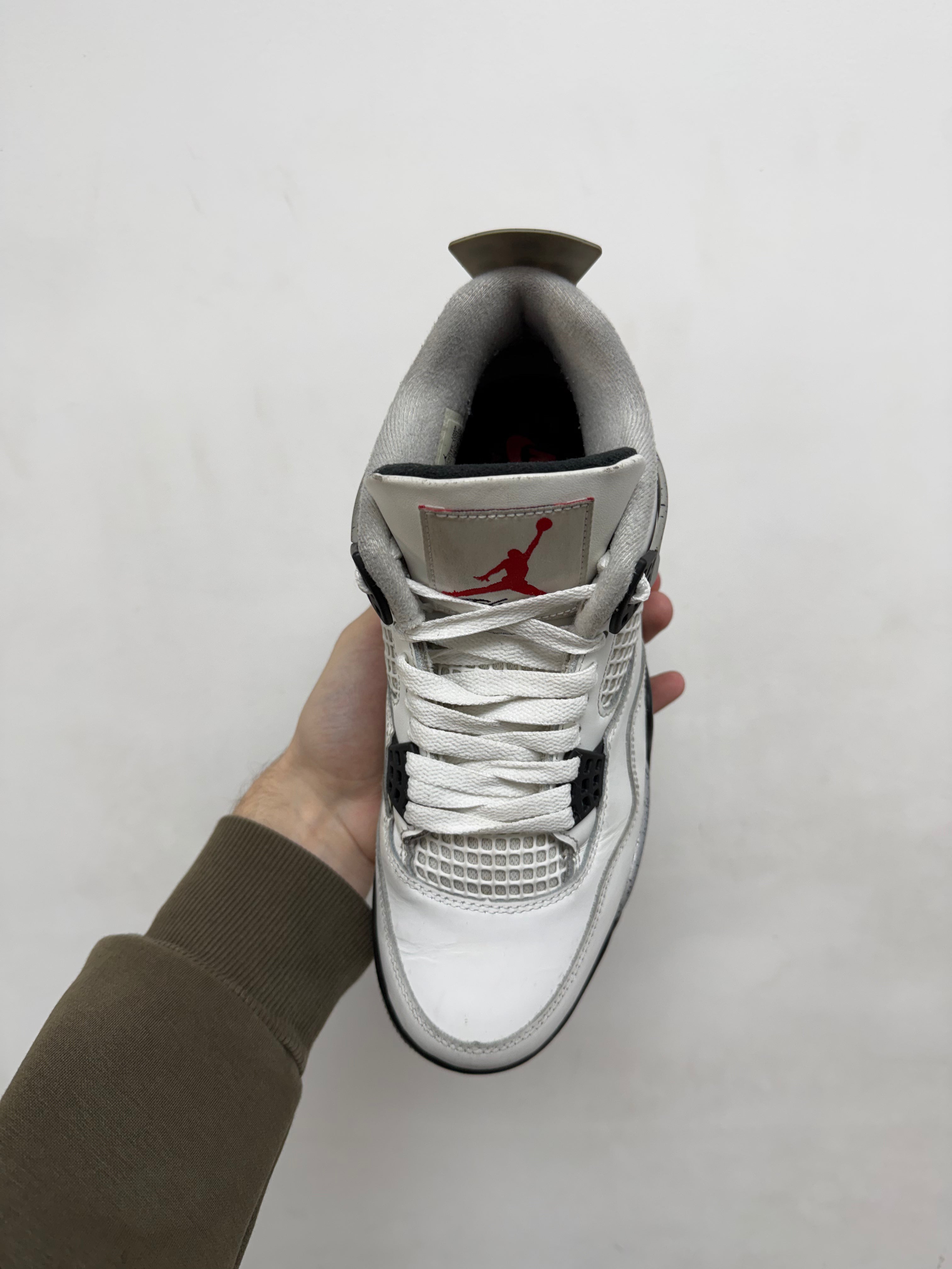 Jordan 4 White Cement Sneakers