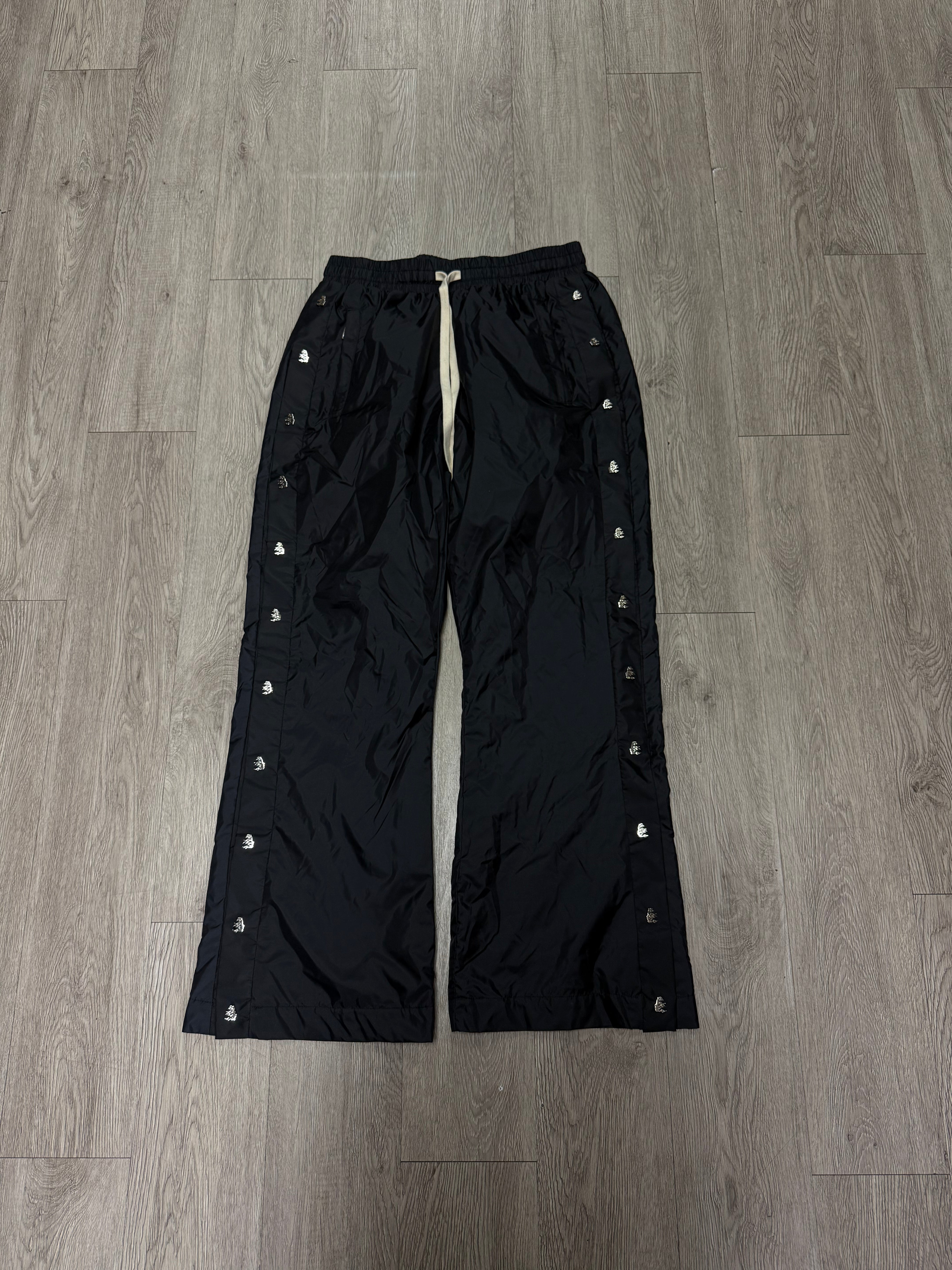 Hellstar Black Warm Up Track Pants