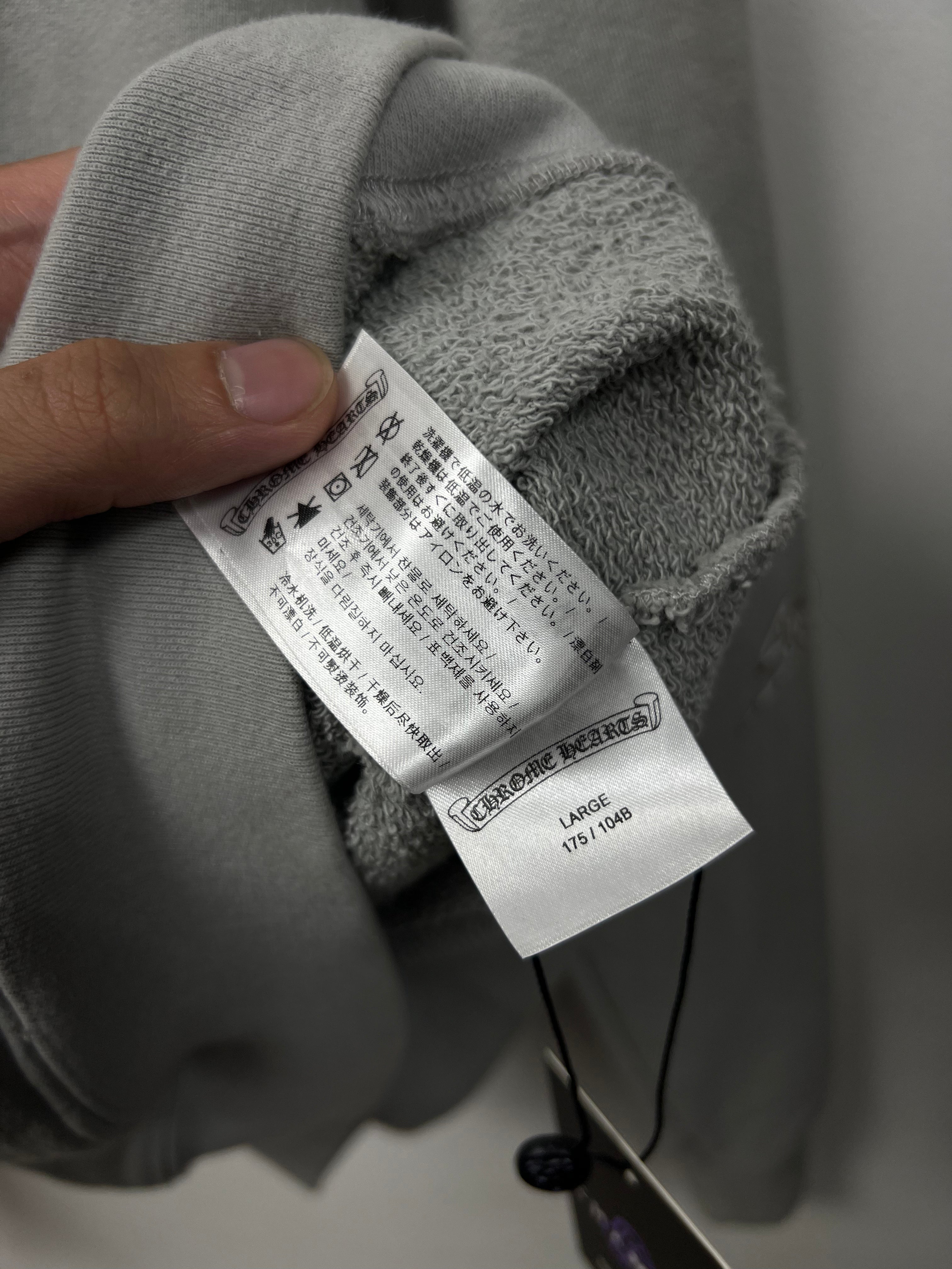 Chrome Hearts Matty Boy Grey Suggest Hoodie