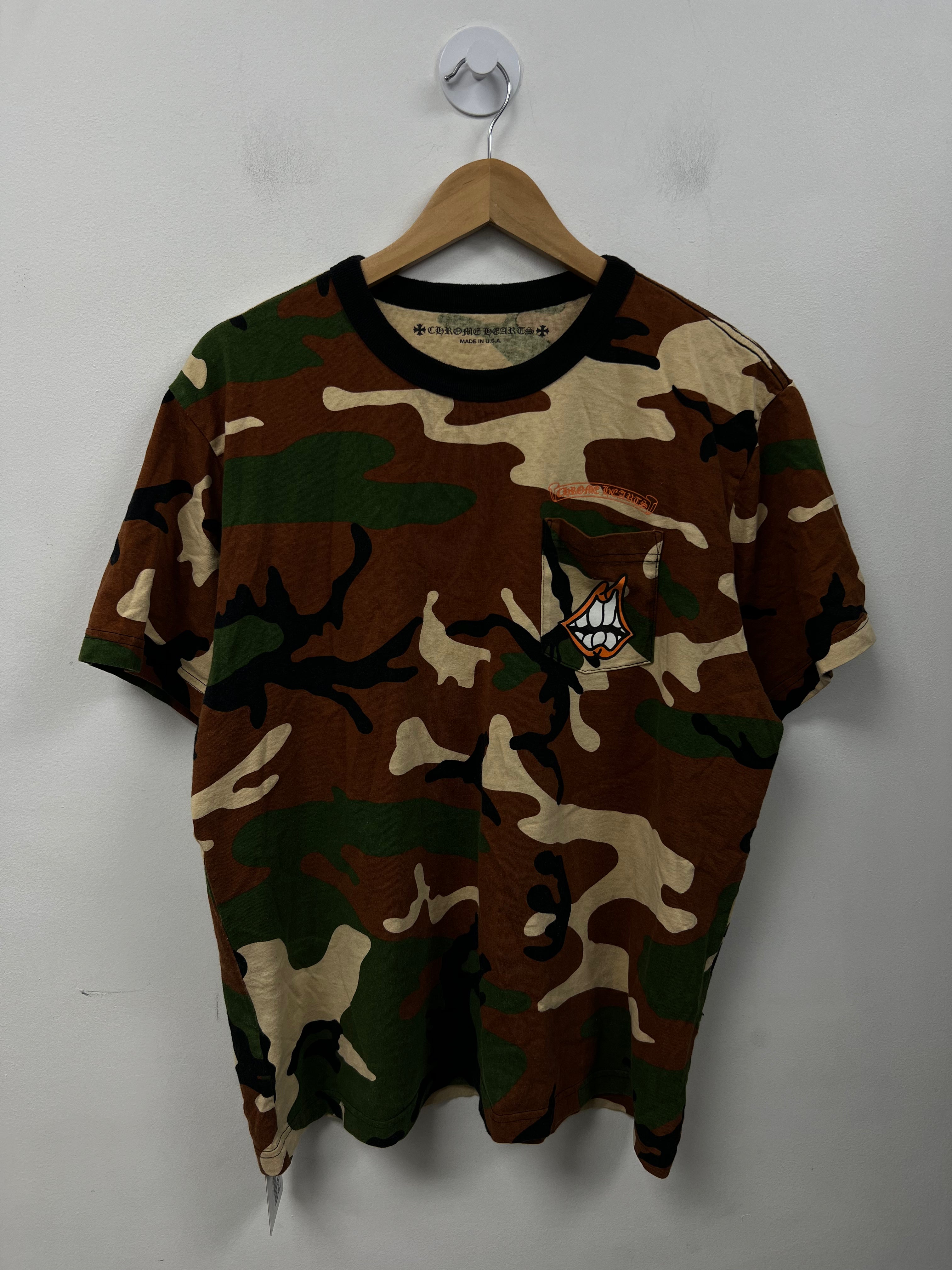 Chrome Hearts Matty Boy Camo Caution Tee