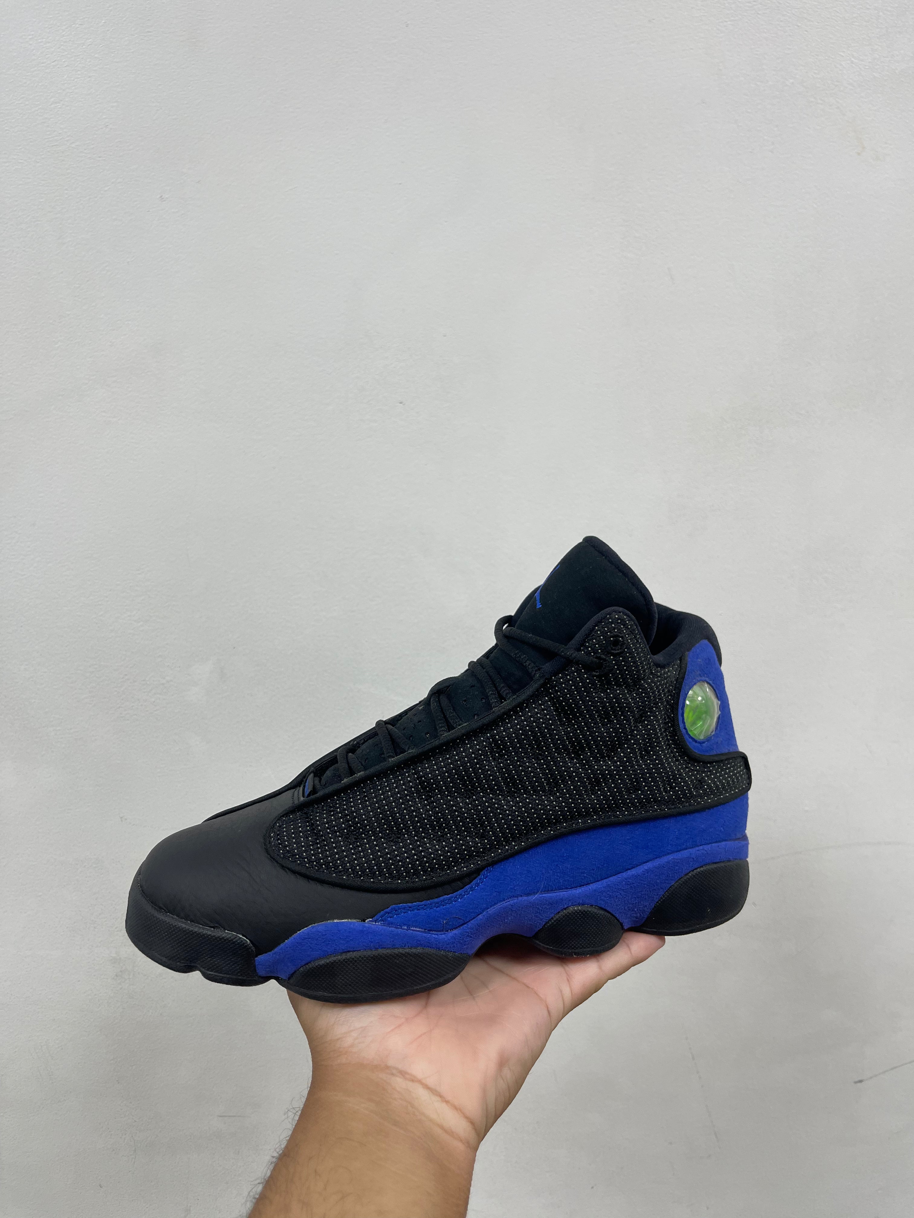 Jordan 13 Black Hyper Royal Sneakers