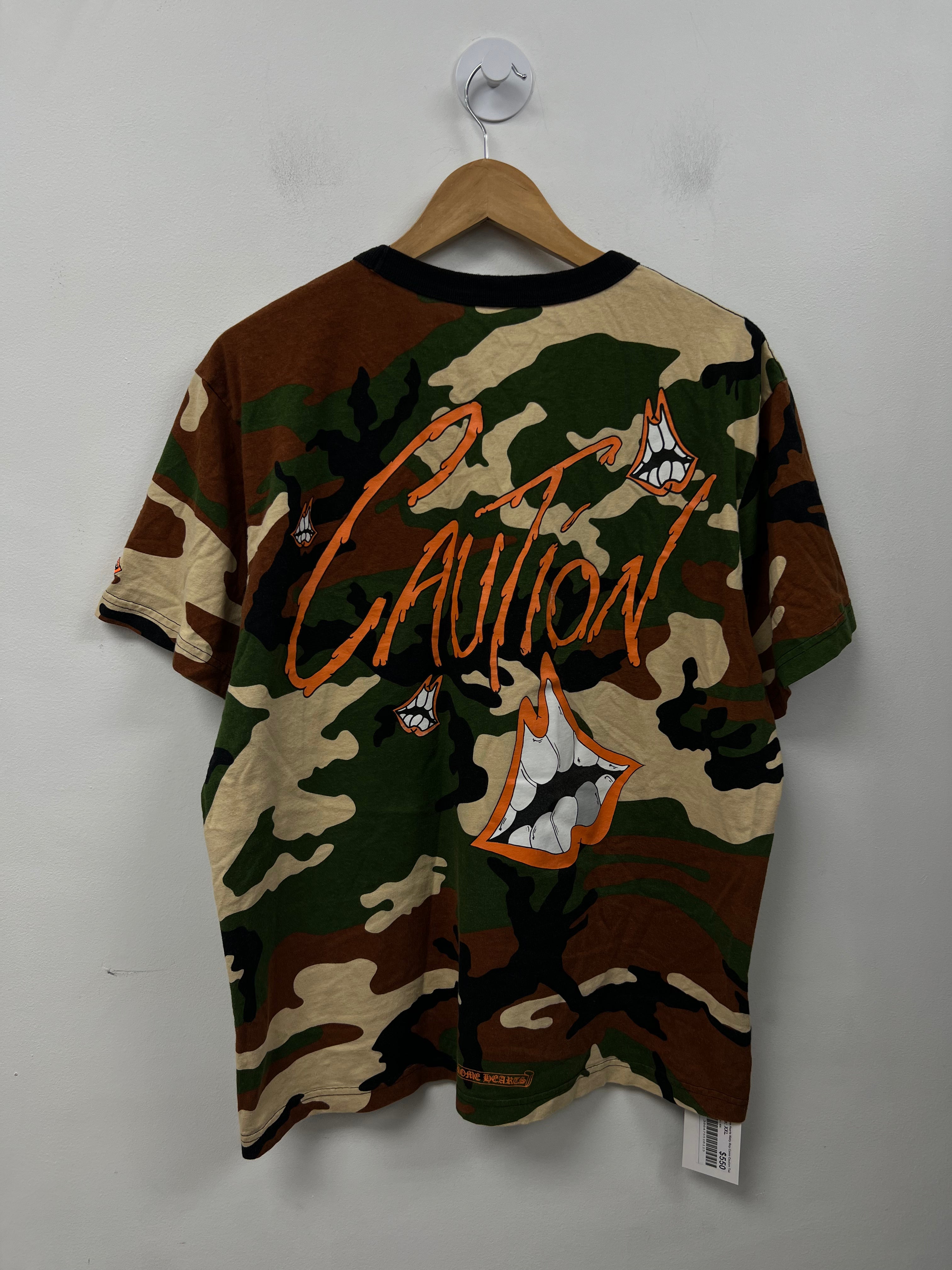Chrome Hearts Matty Boy Camo Caution Tee