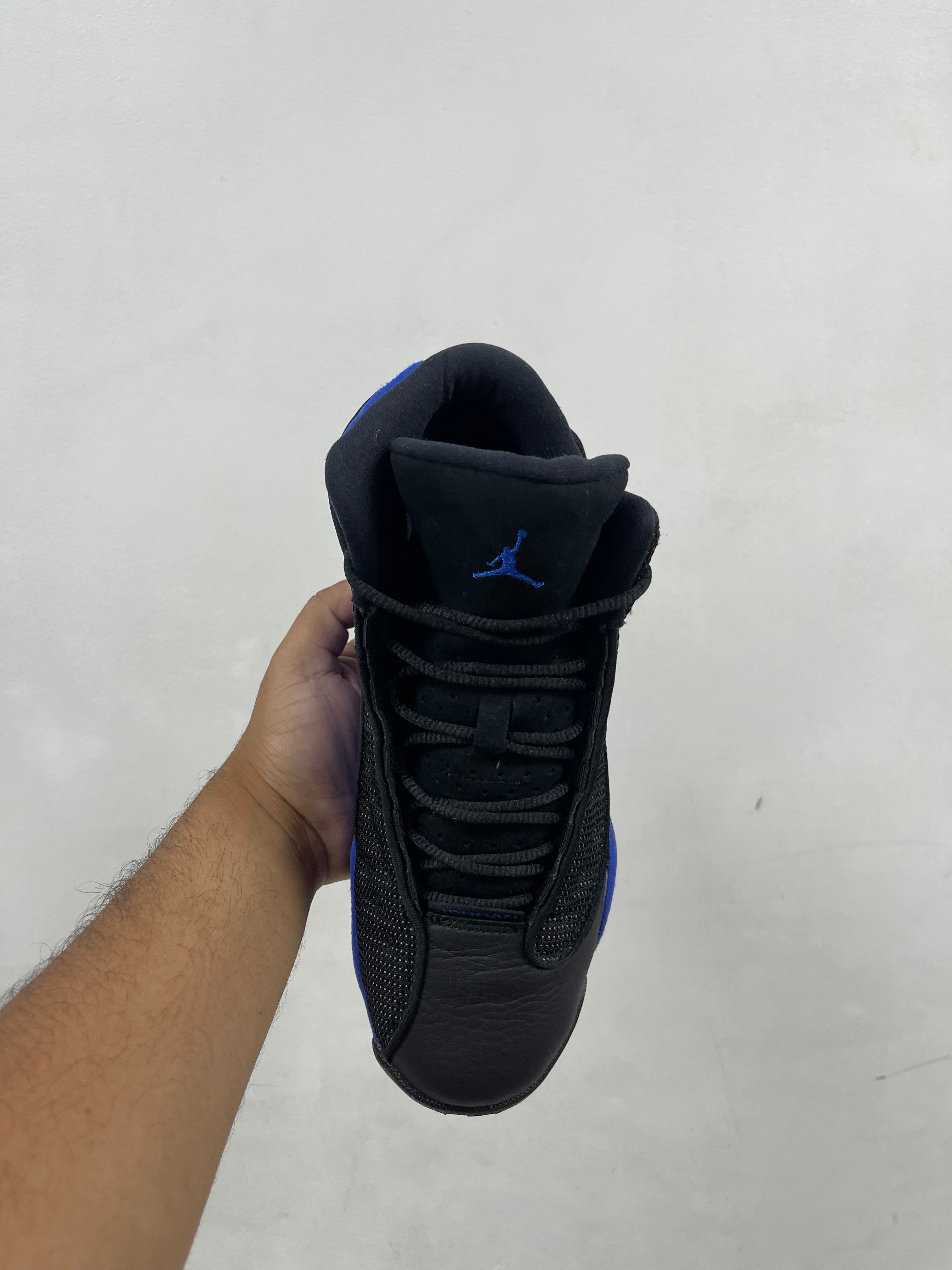 Jordan 13 Black Hyper Royal Sneakers
