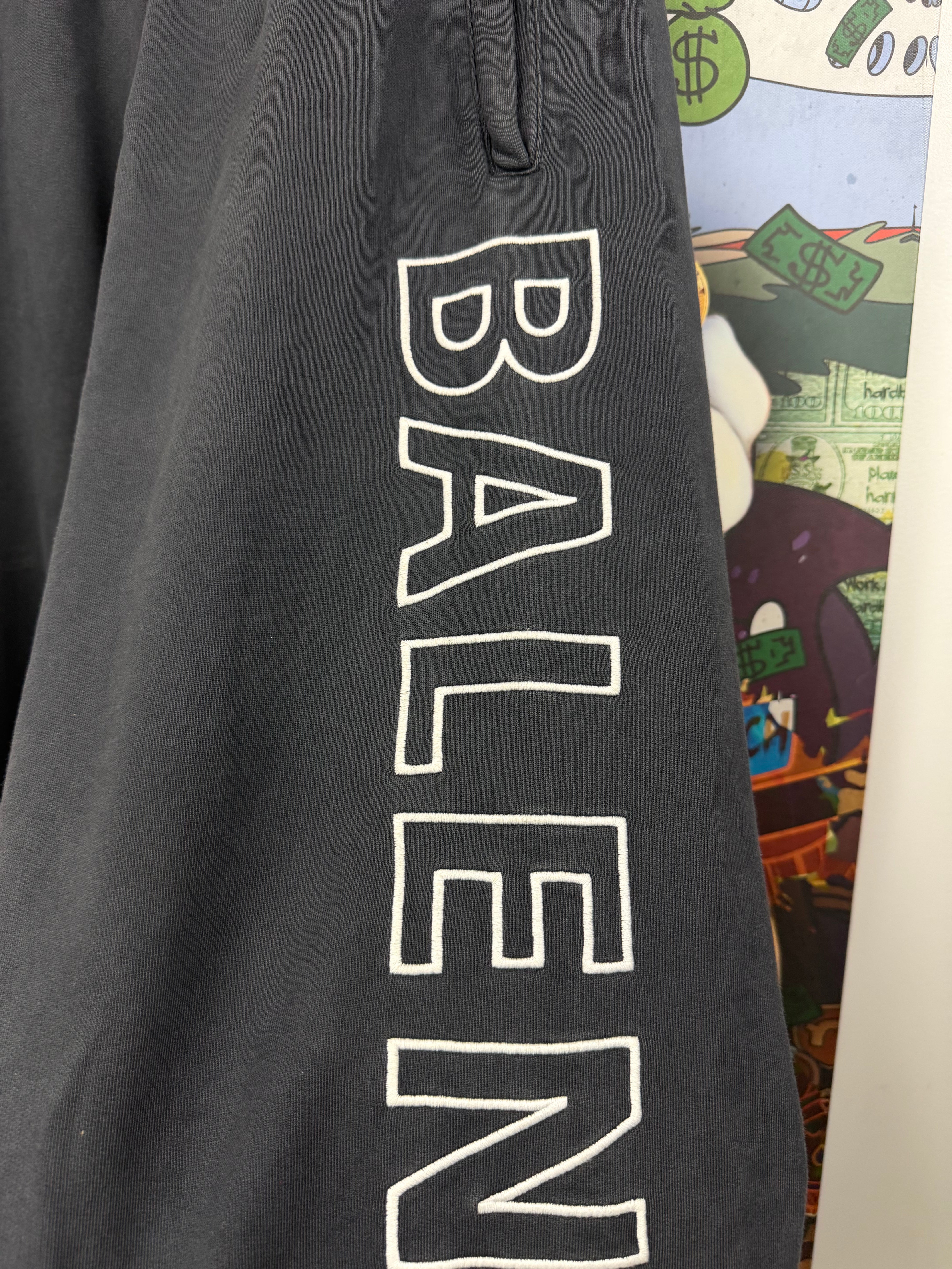 Balenciaga Black White Logo Sweatpants