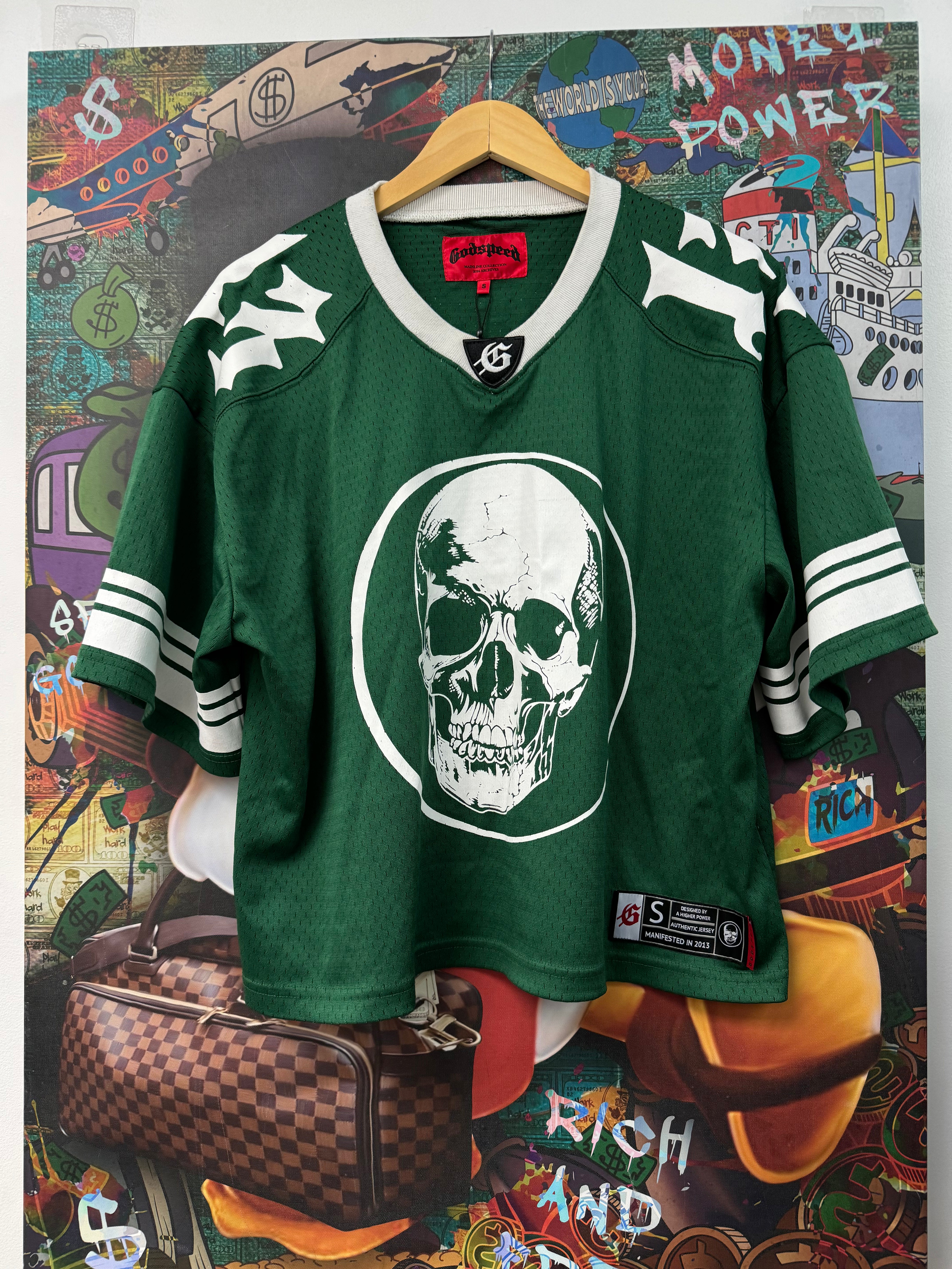 Godspeed Green White Jersey