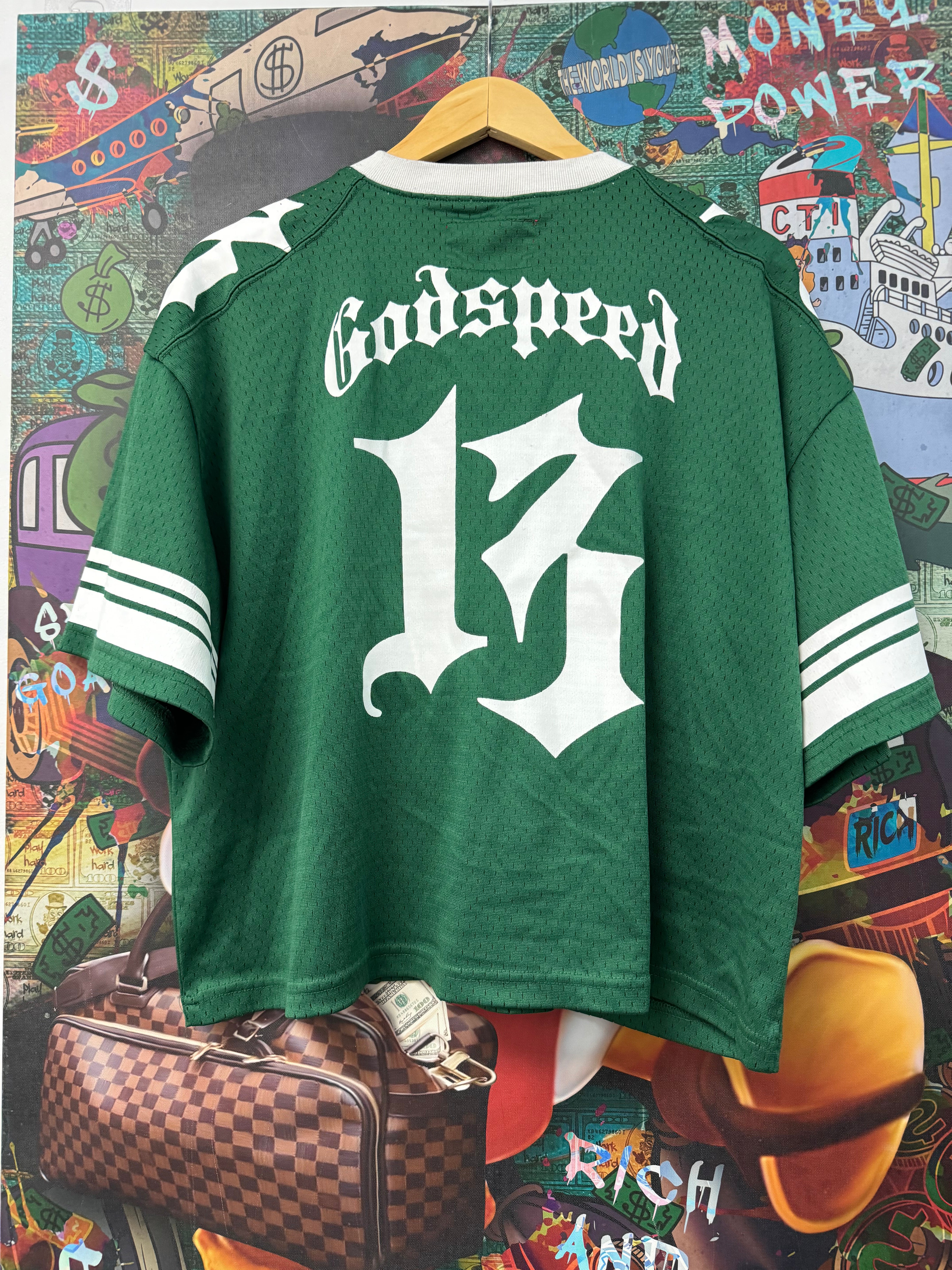 Godspeed Green White Jersey
