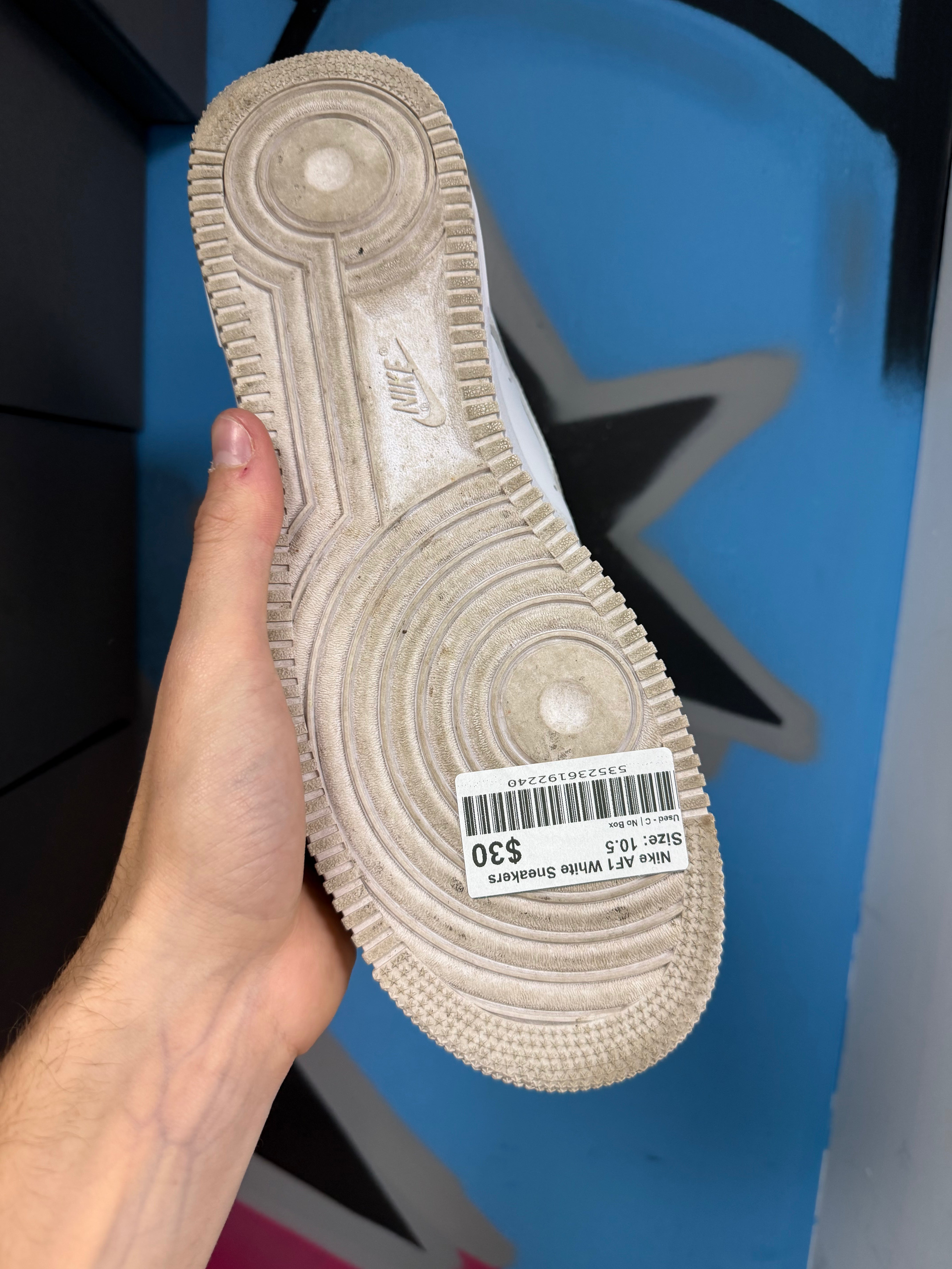 Nike AF1 White Sneakers