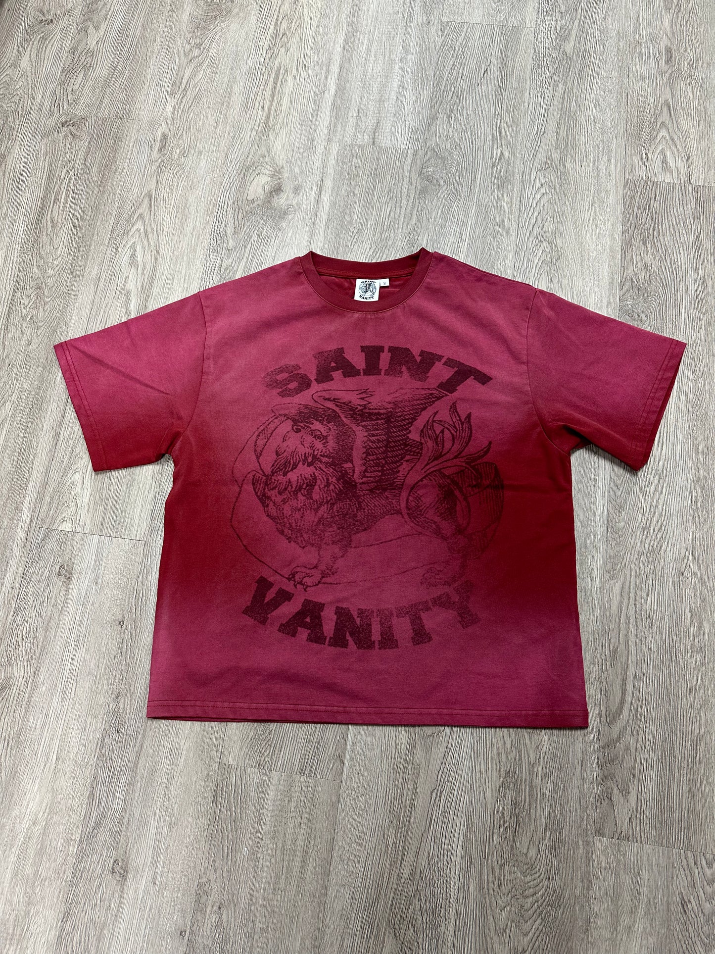 Saint Vanity Griffin Tee Red Dissolve