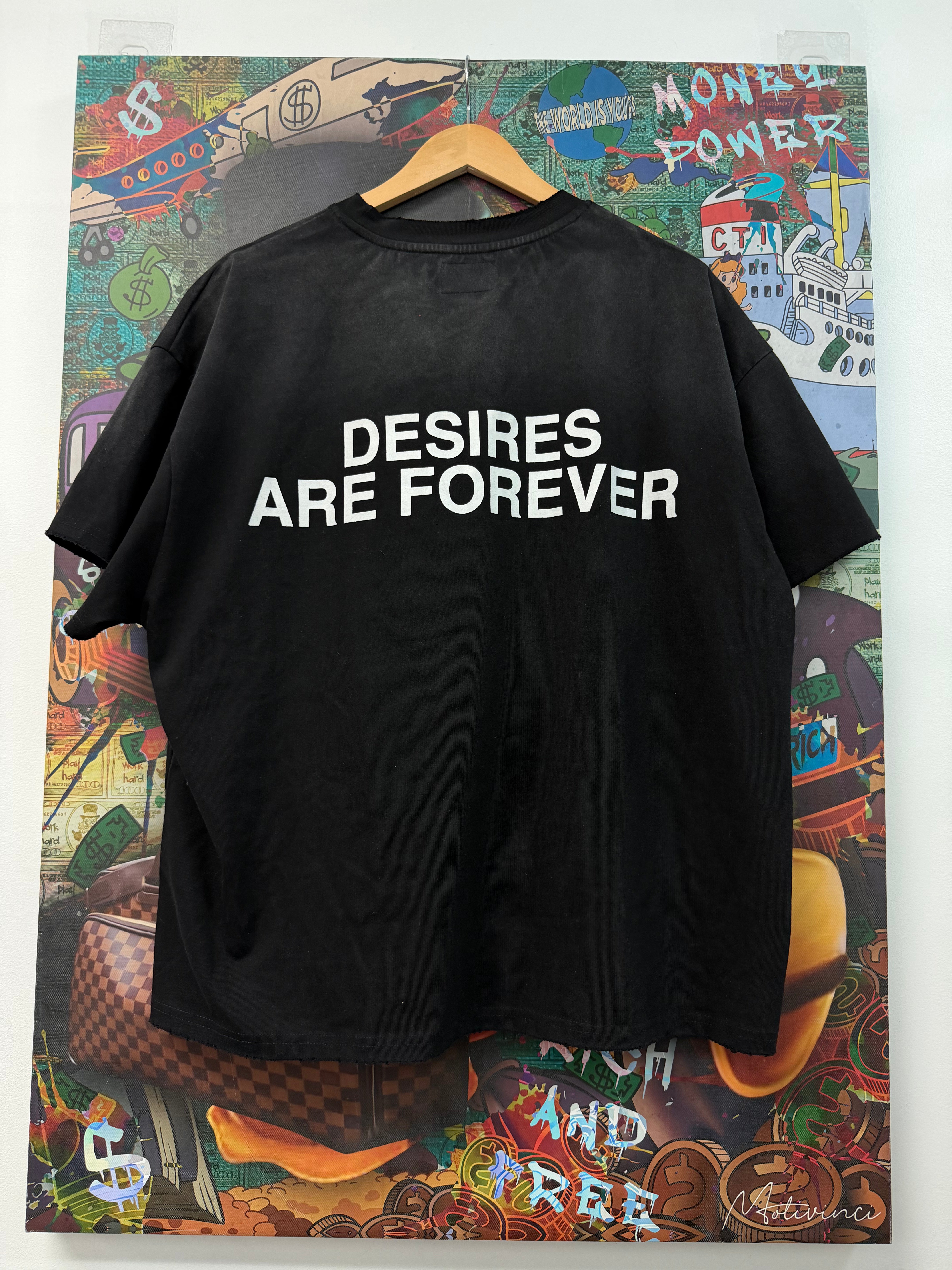 Bottega Desires Black Souvenir Tee