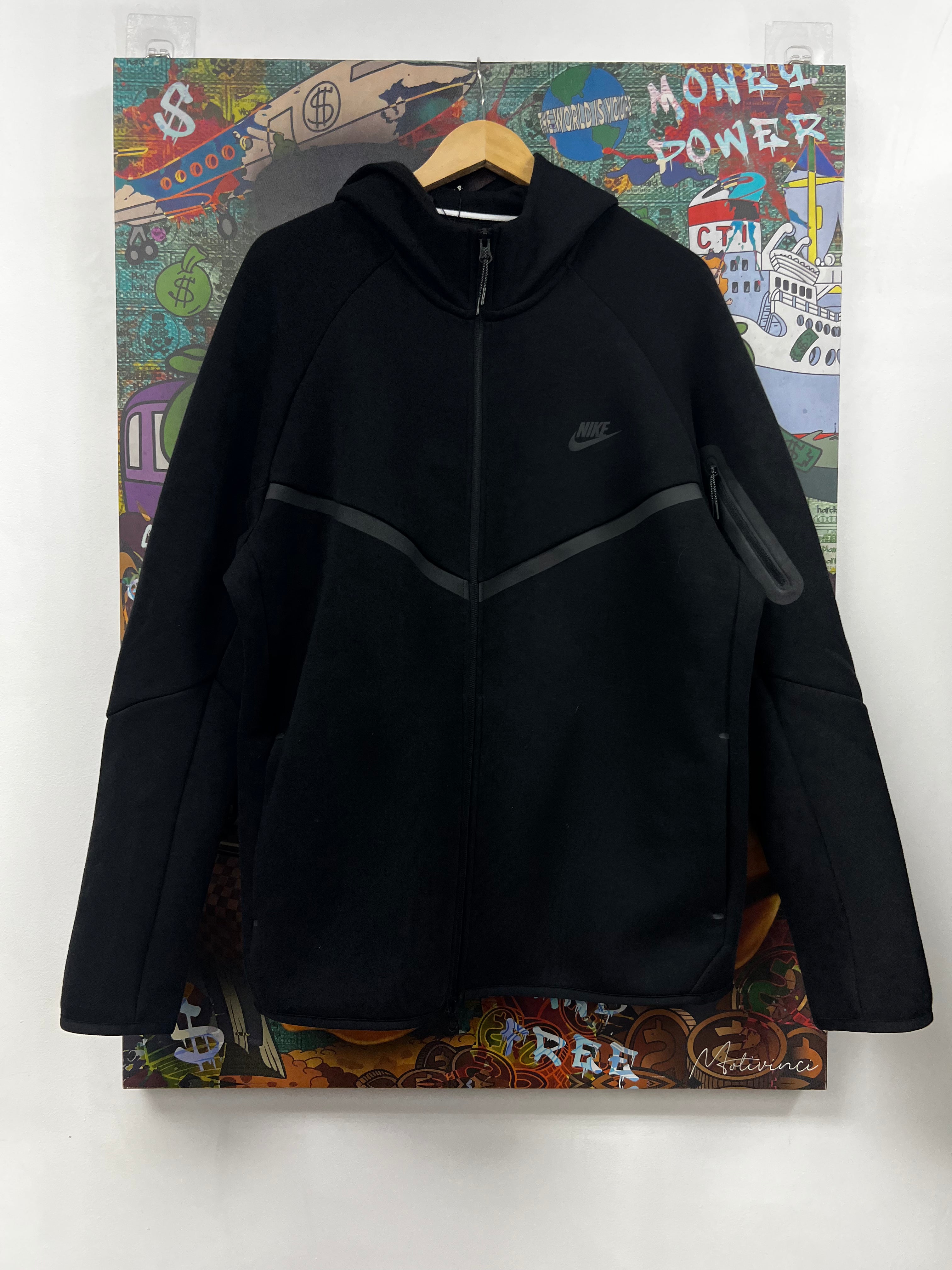 Nike Black Tech Zip Up