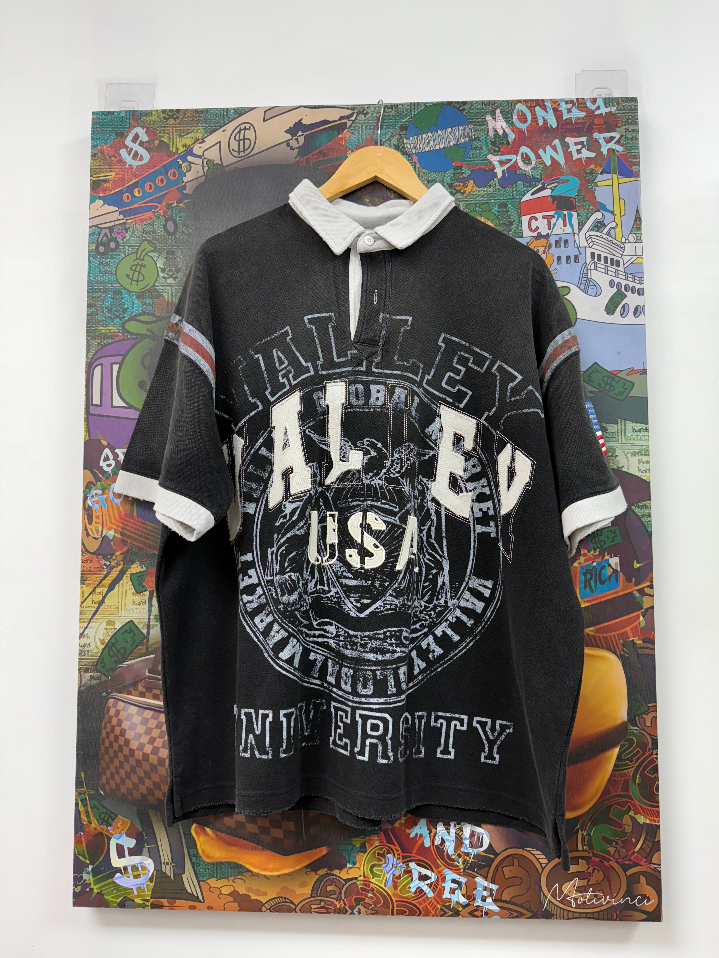 Vale Black Rugby Polo