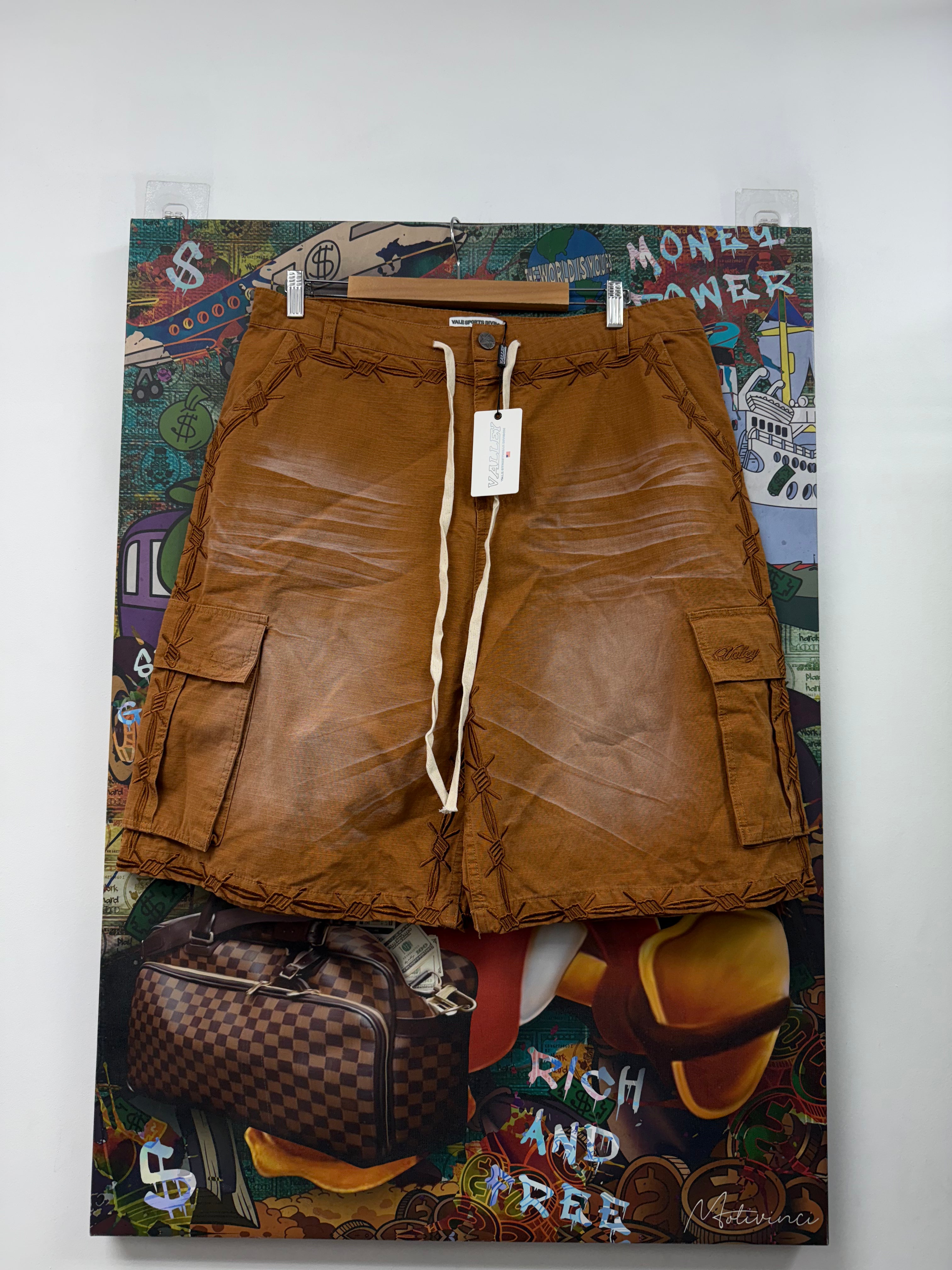 Vale Forever Bronze Cargo Shorts
