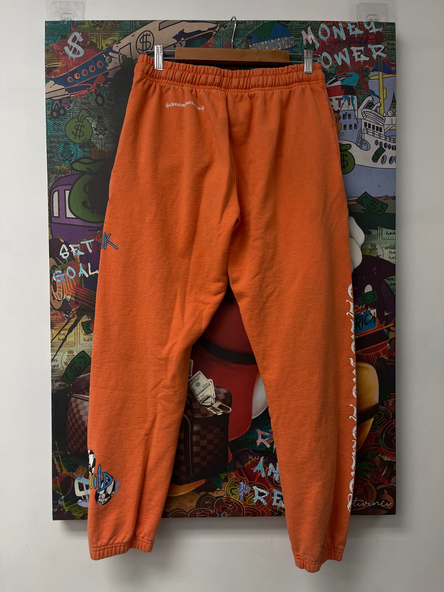 Chrome Hearts Mattyboy Orange Link Sweats Used