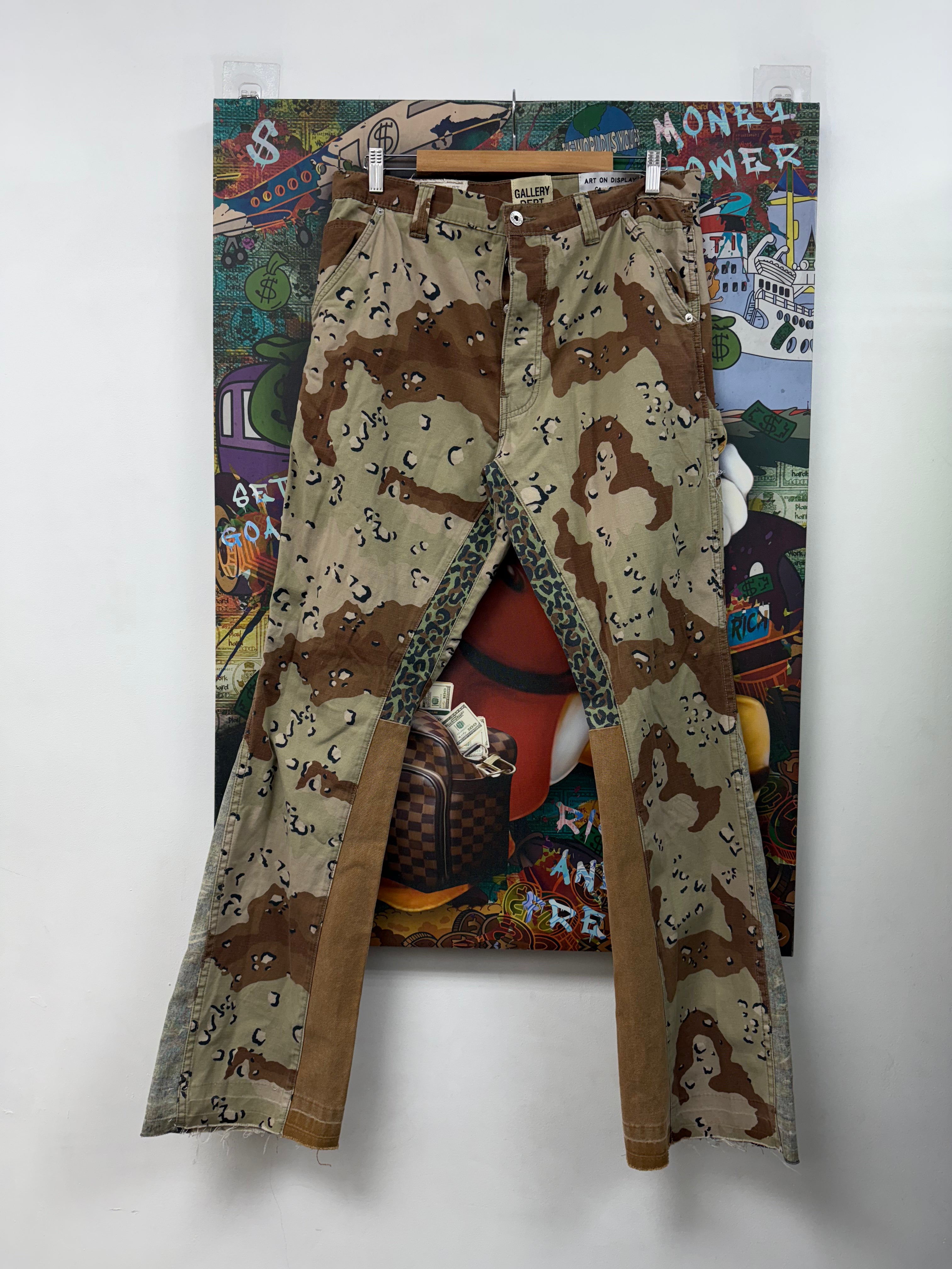 Gallery Dept Desert Camo Flared Jeans