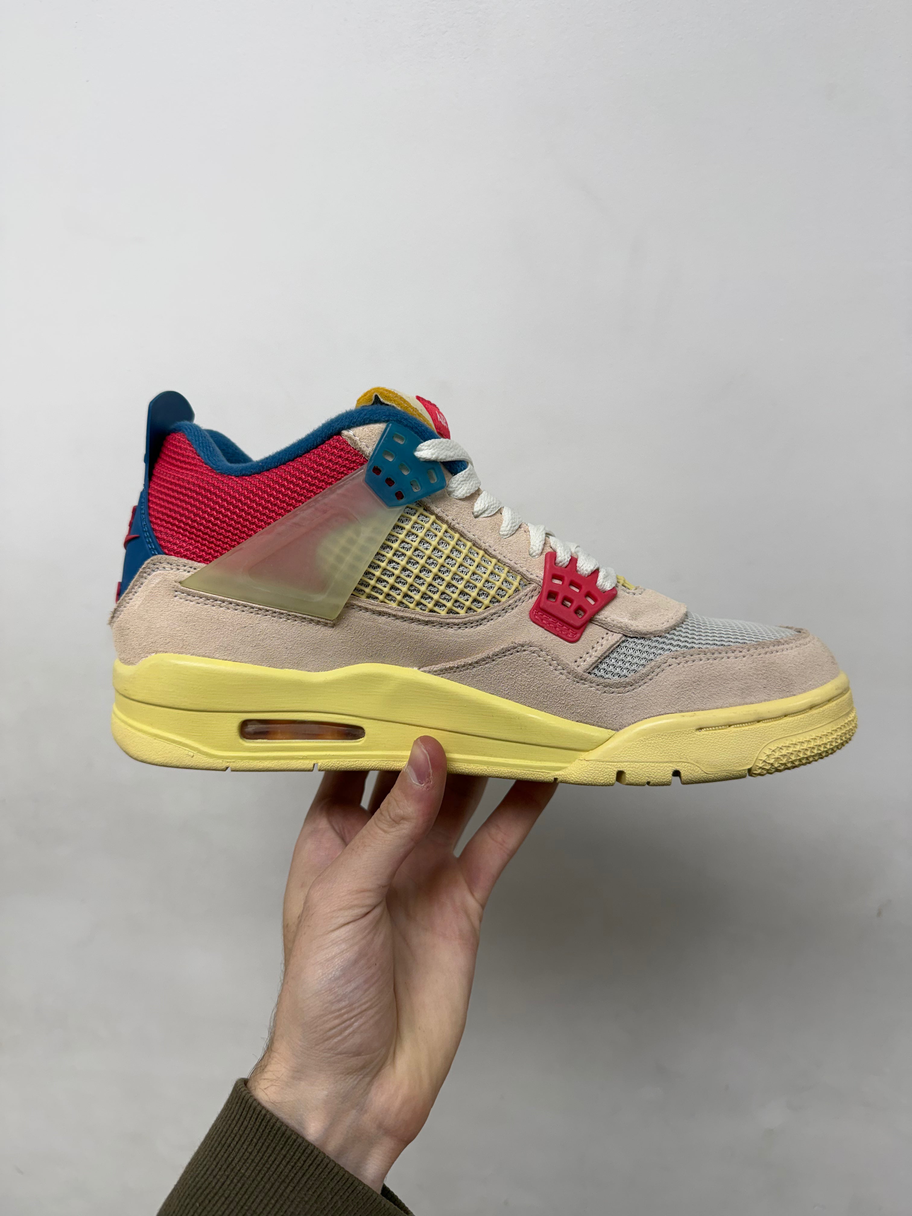 Jordan 4 x Union Guava Ice Sneakers